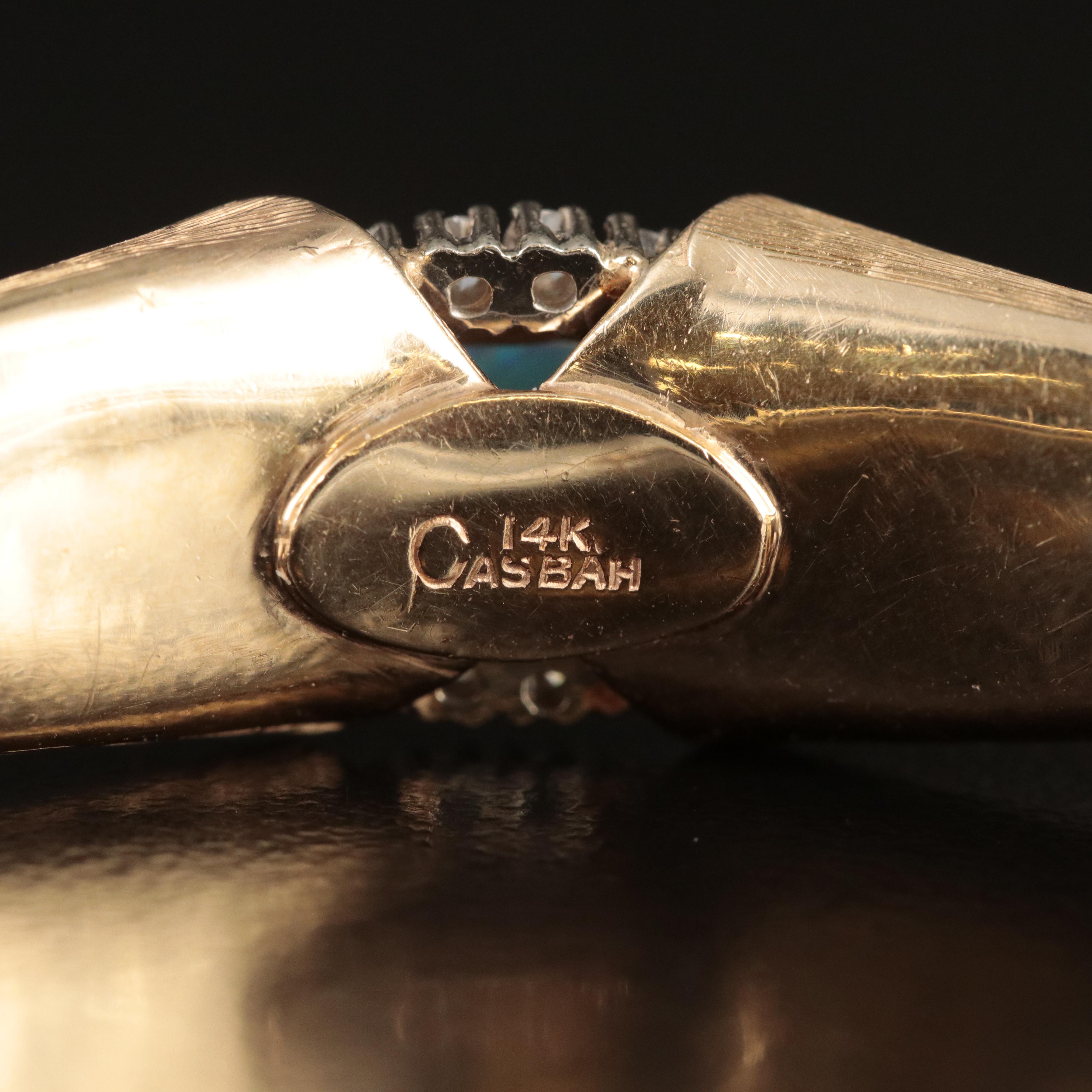 Casbah 14K Opal and Diamond Bracelet