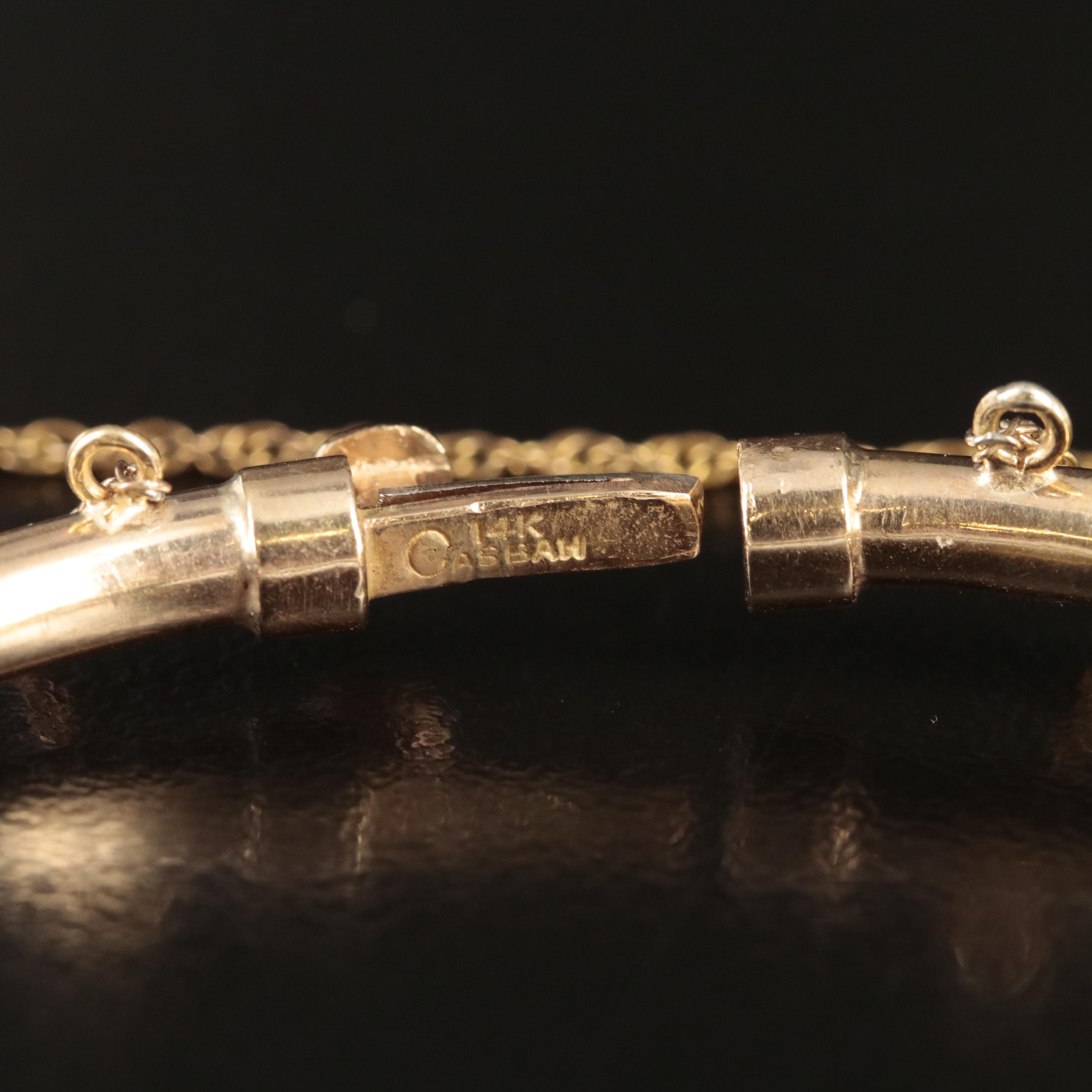 Casbah 14K Opal and Diamond Bracelet