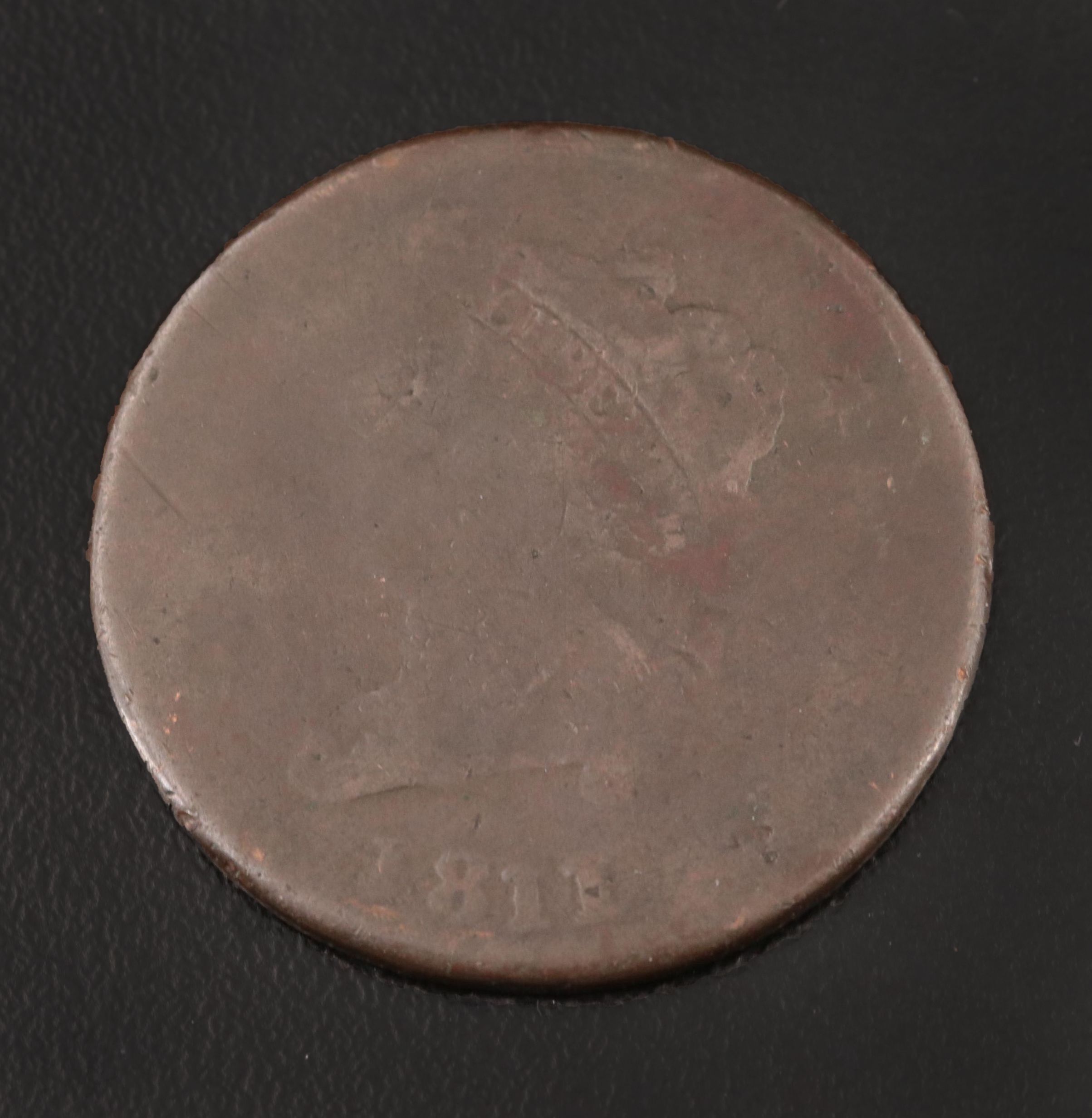 1811 "Over 10" Classic Head Large Cent
