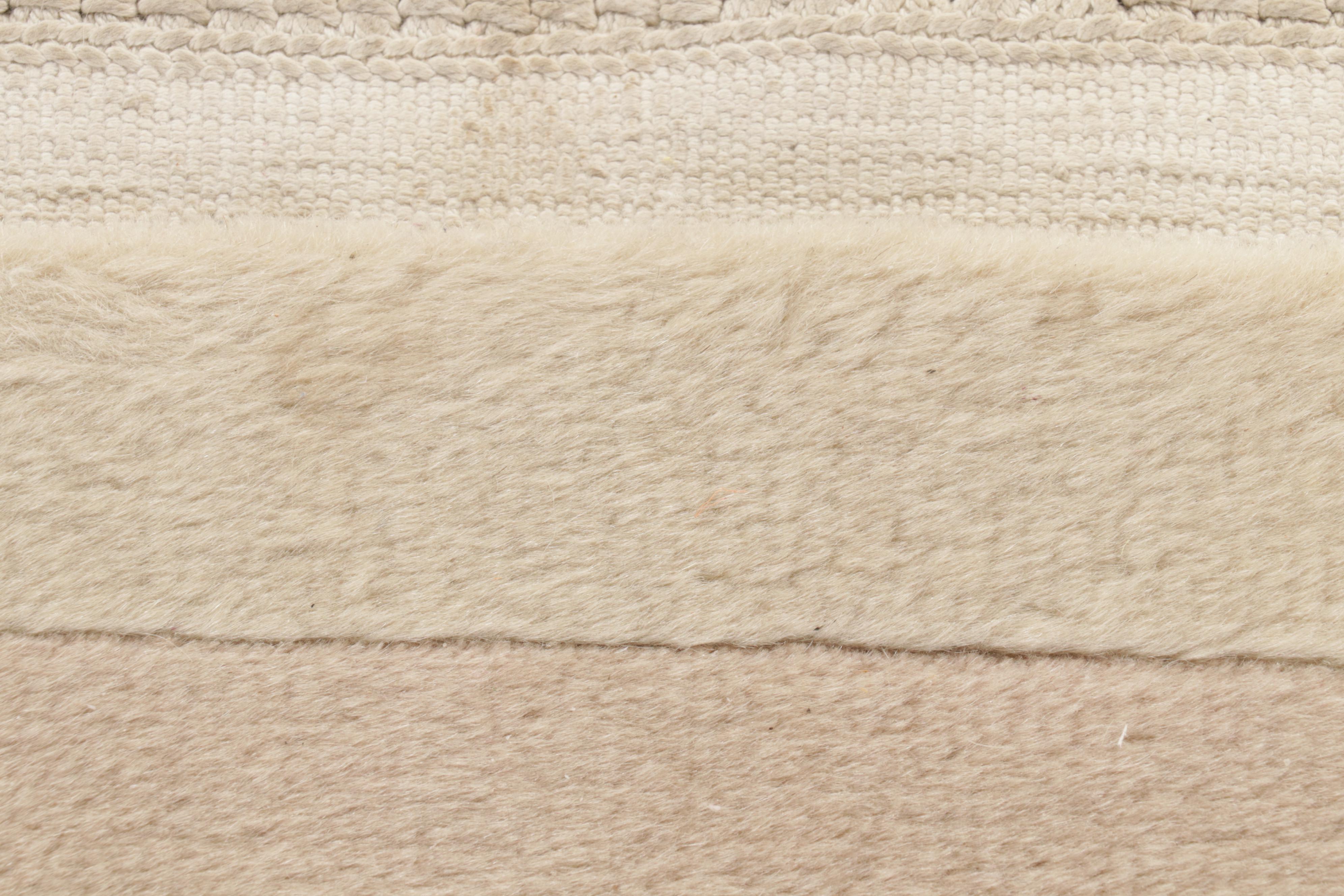 2'2 x 10'7 Hand-Knotted Chinese Carved Nichols Style Carpet Runner