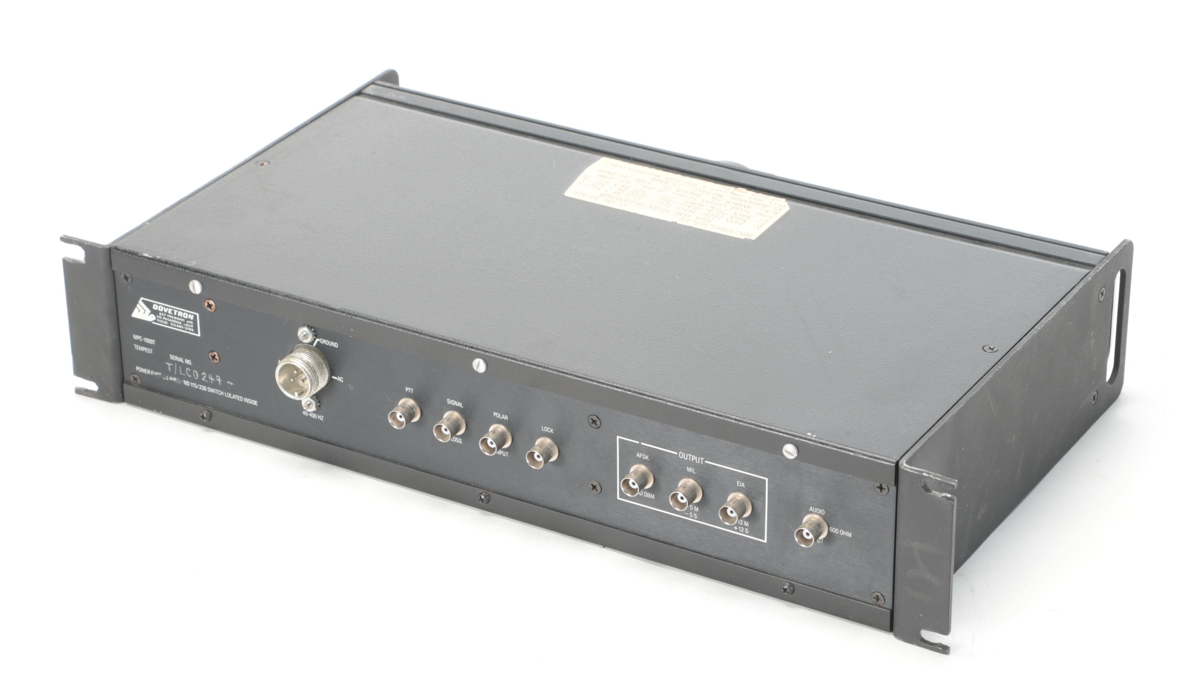 Dovetron MPC-1000T Tempest RTTY Terminal and Tektronix CFG280 Function Generator