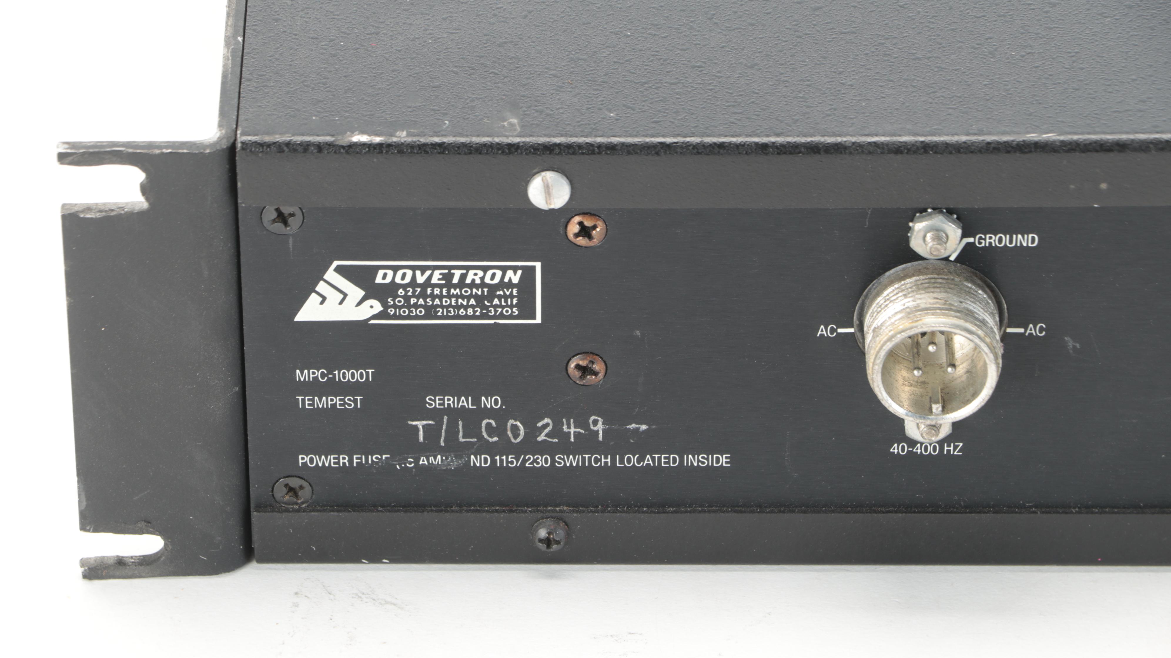 Dovetron MPC-1000T Tempest RTTY Terminal and Tektronix CFG280 Function Generator