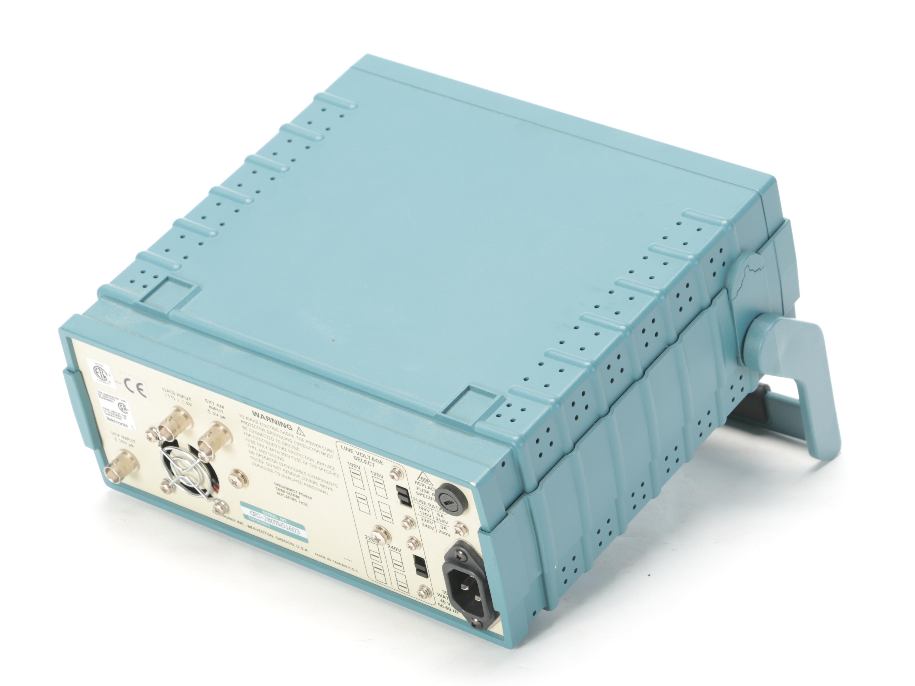 Dovetron MPC-1000T Tempest RTTY Terminal and Tektronix CFG280 Function Generator