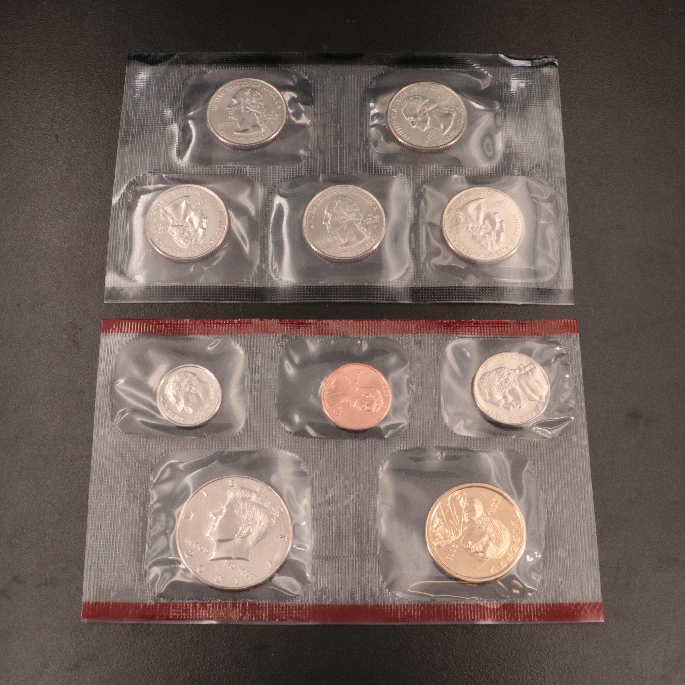 Twenty-Nine U.S. Mint Uncirculated Sets, Dated Between 1965 and 2002