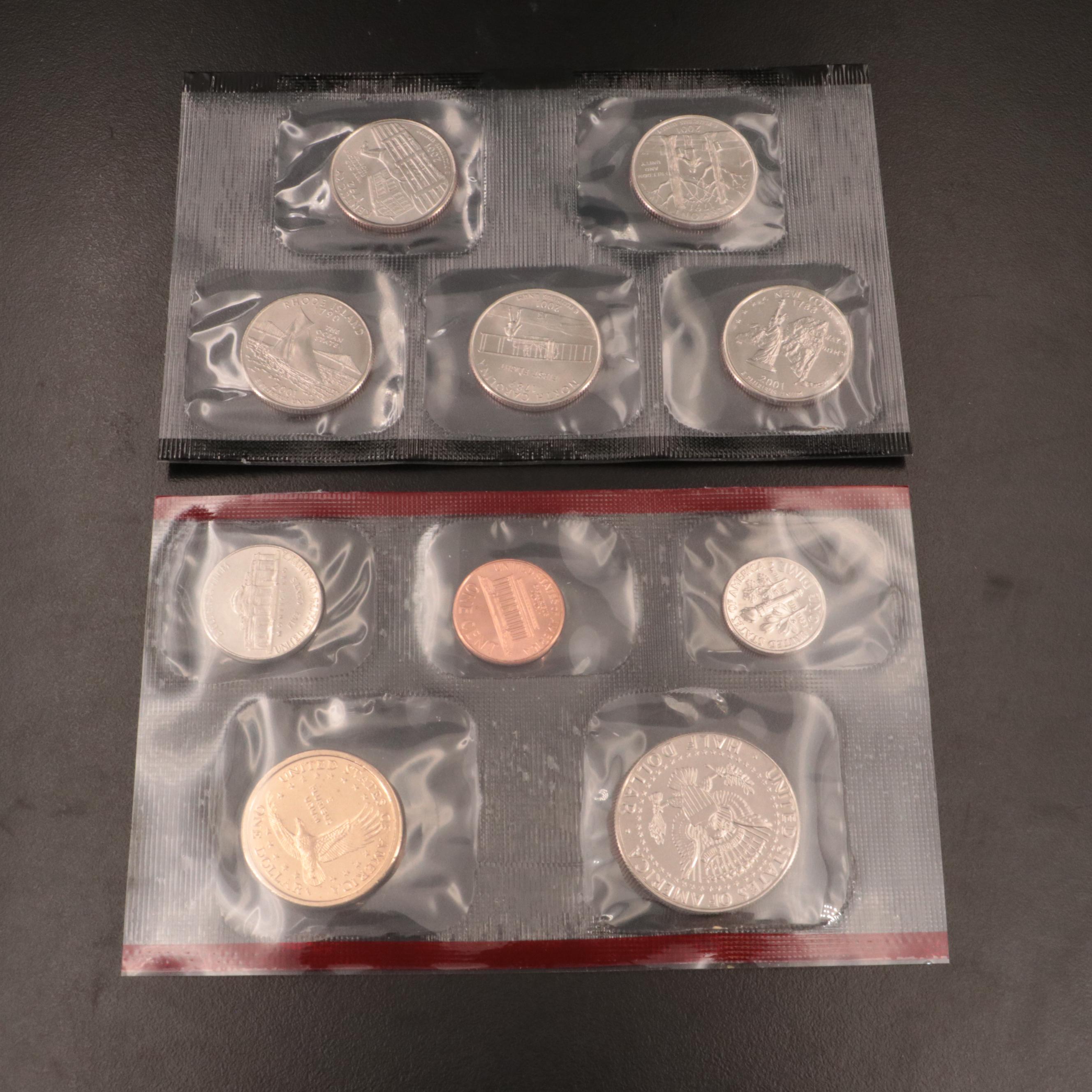 Twenty-Nine U.S. Mint Uncirculated Sets, Dated Between 1965 and 2002