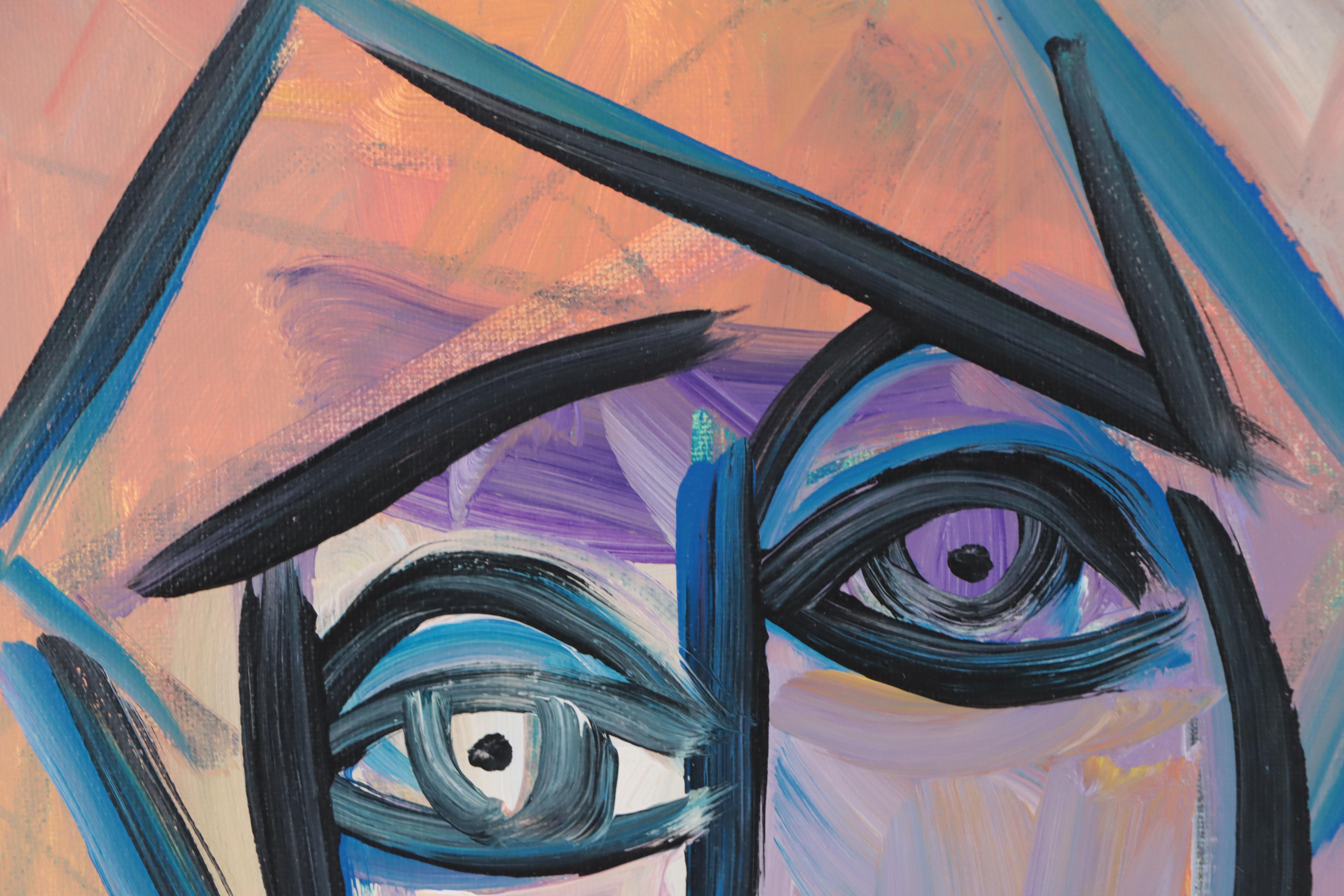 José M. Lima Acrylic Portrait, 2023