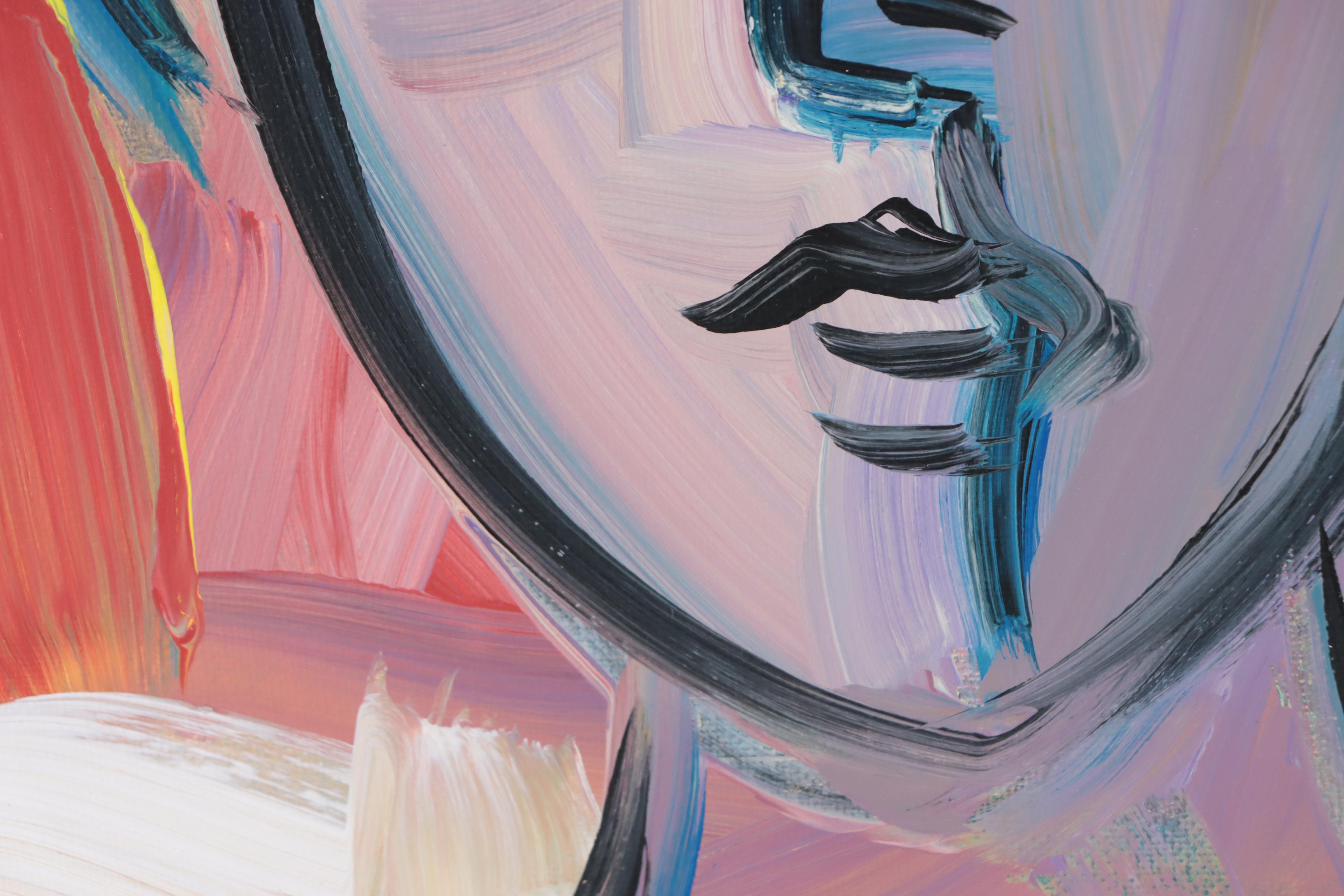 José M. Lima Acrylic Portrait, 2023