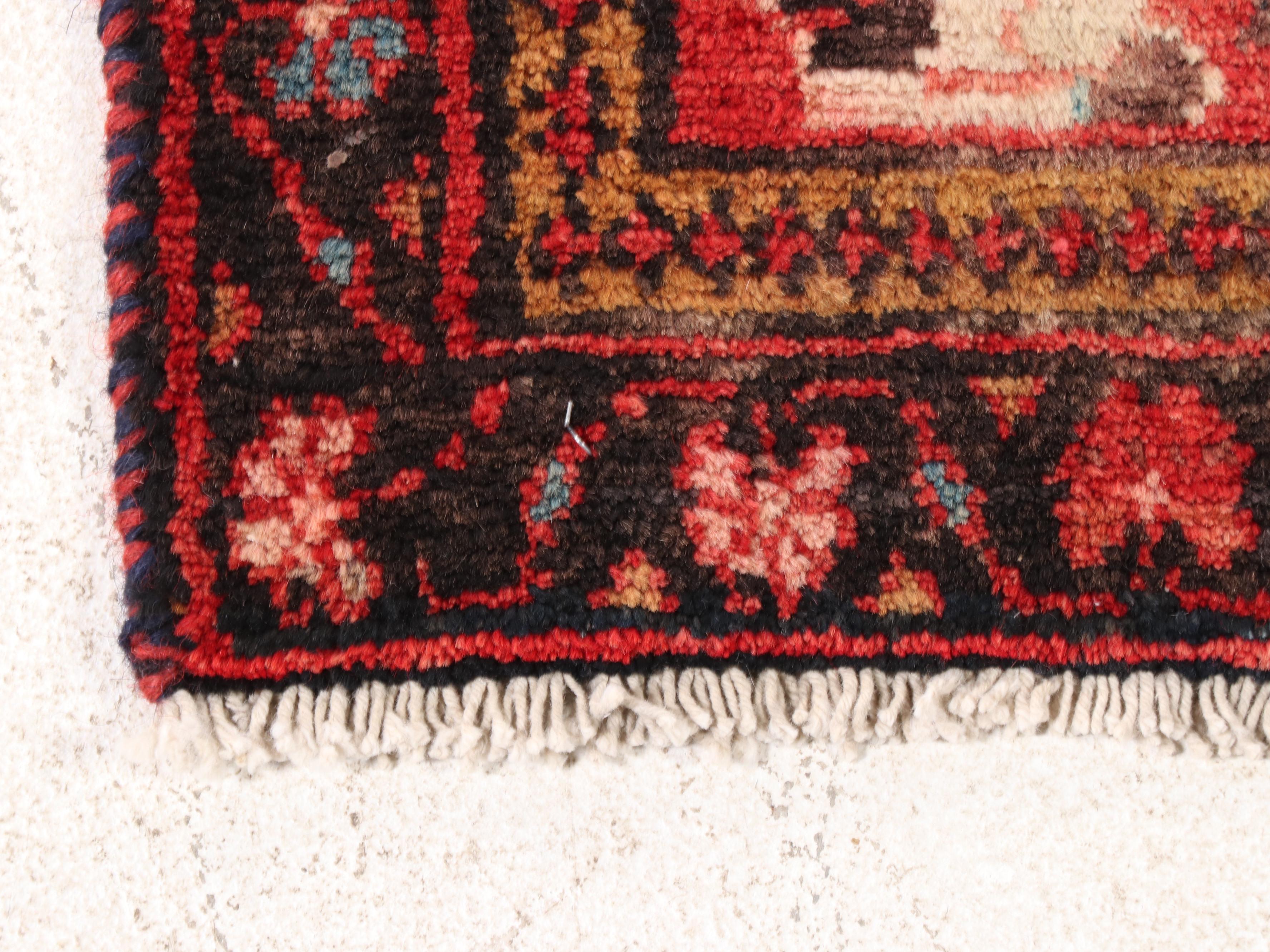 3'1 x 4'8 Hand-Knotted Persian Kurdish Accent Rug