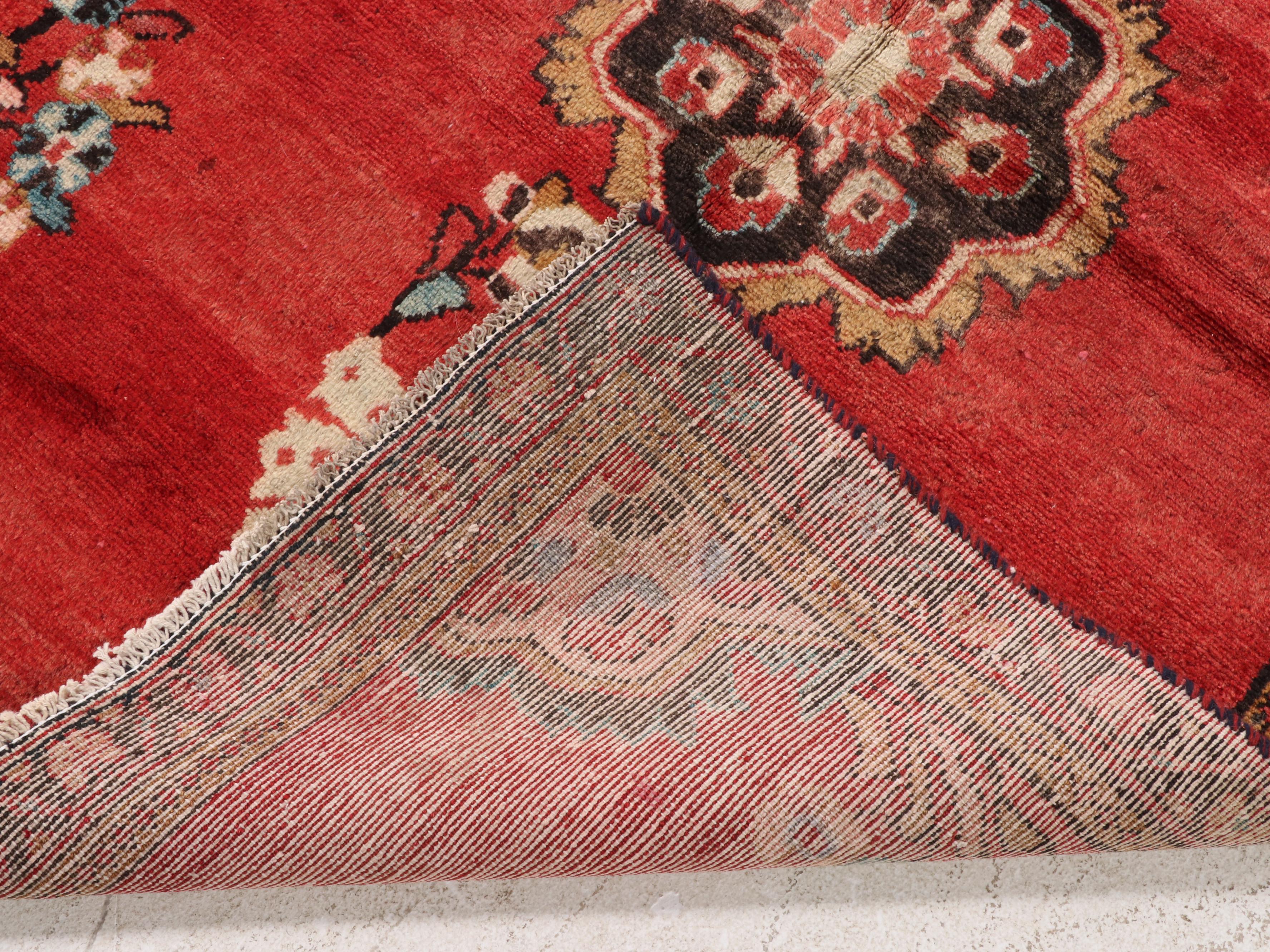 3'1 x 4'8 Hand-Knotted Persian Kurdish Accent Rug