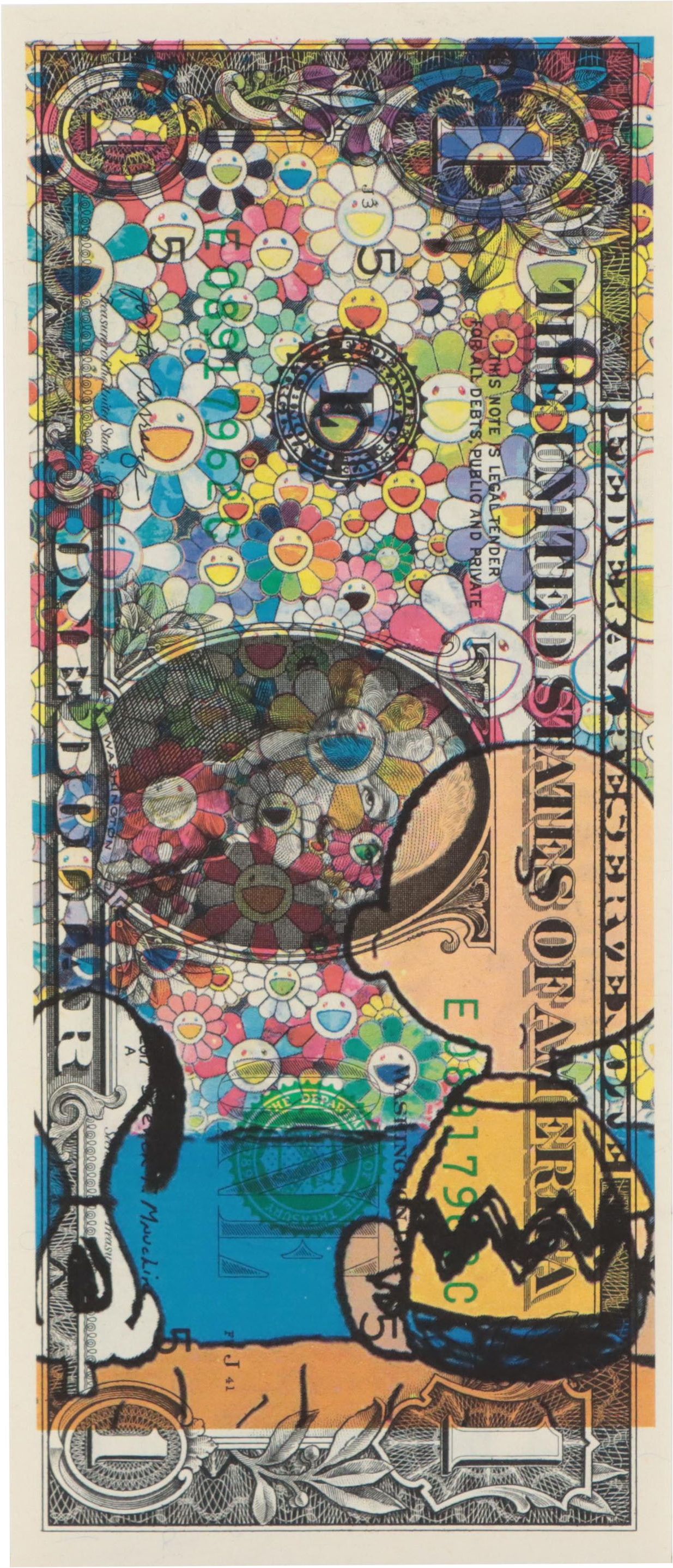 Death NYC Pop Art Graphic Print of Peanuts Murakami, 2022