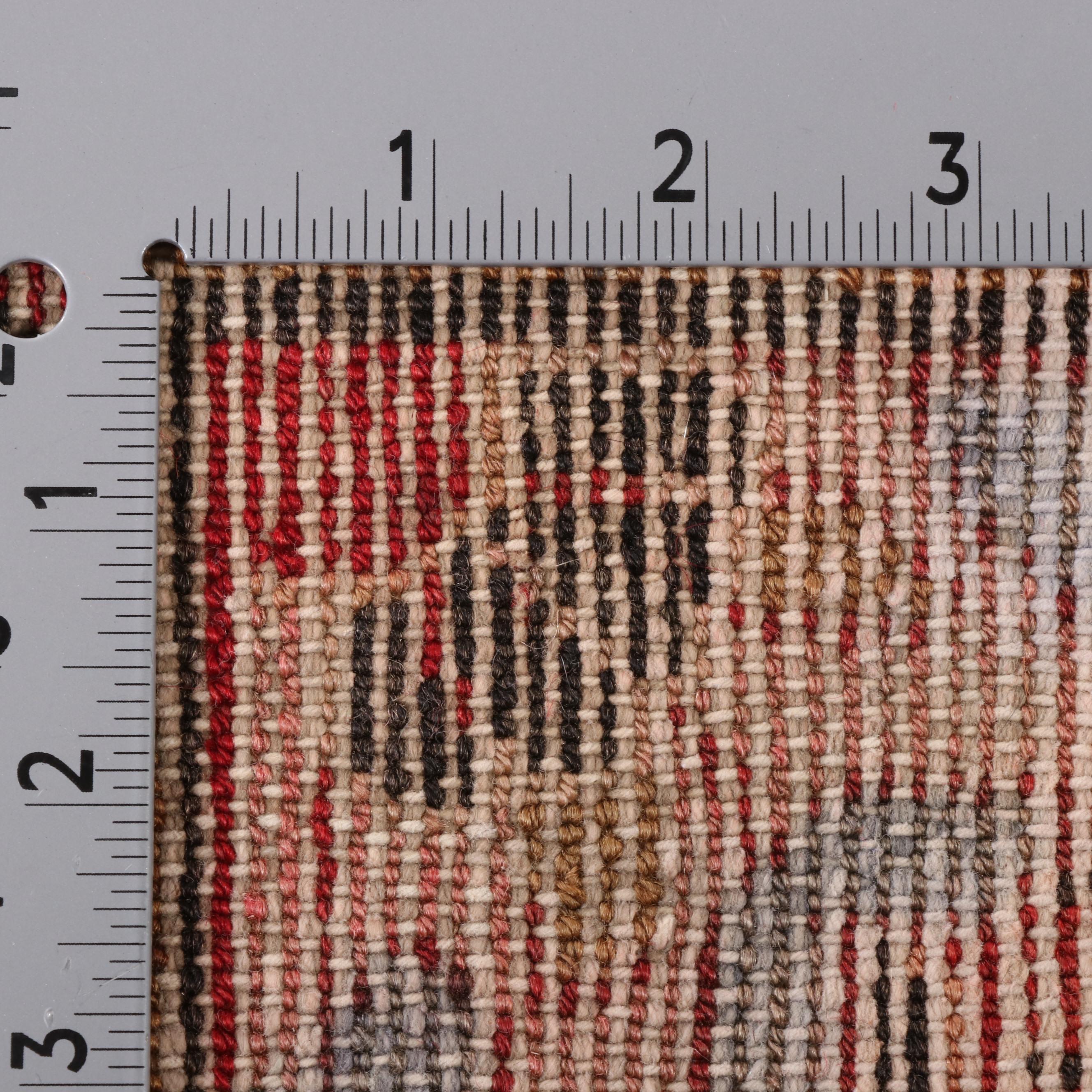 3'1 x 4'8 Hand-Knotted Persian Kurdish Accent Rug