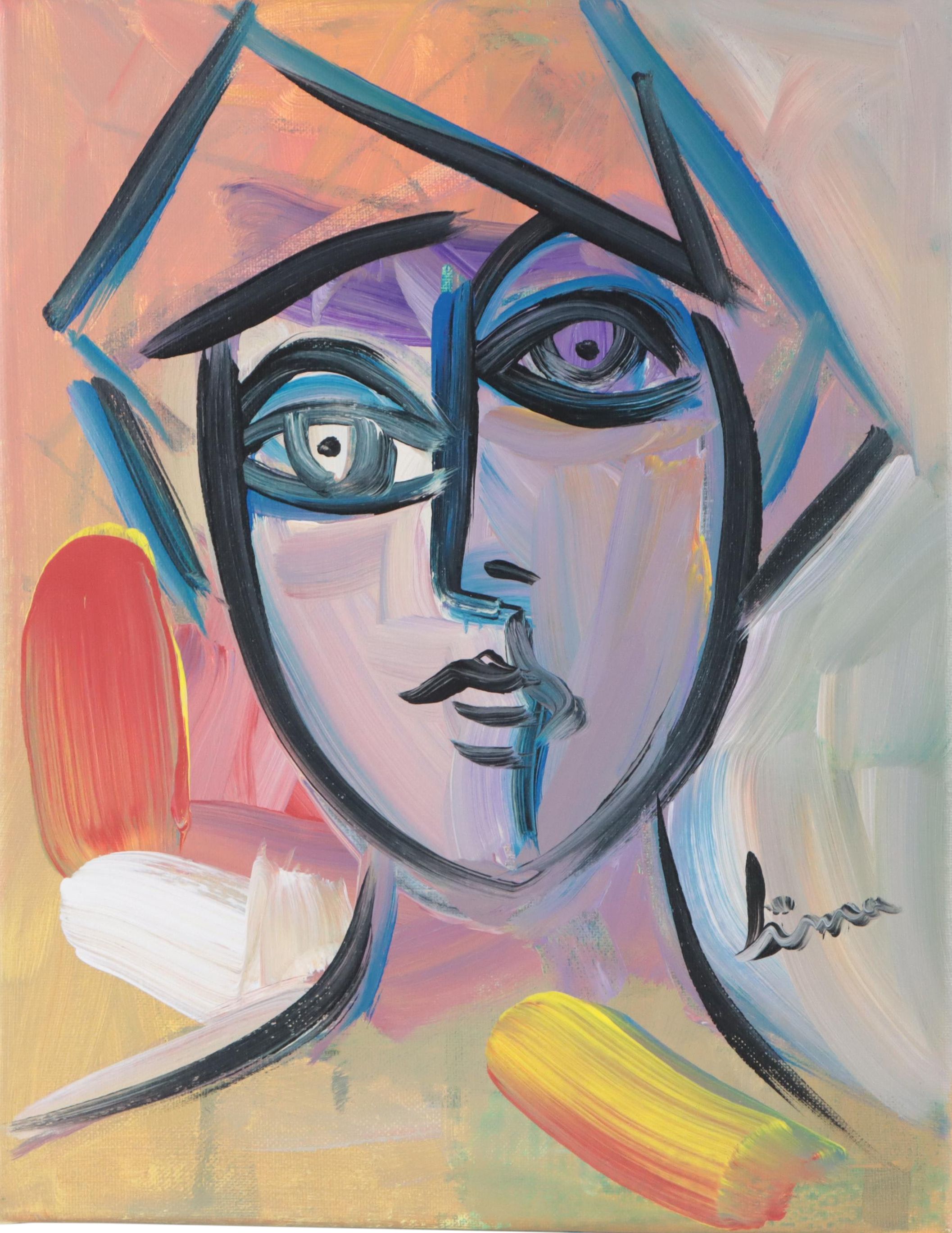 José M. Lima Acrylic Portrait, 2023