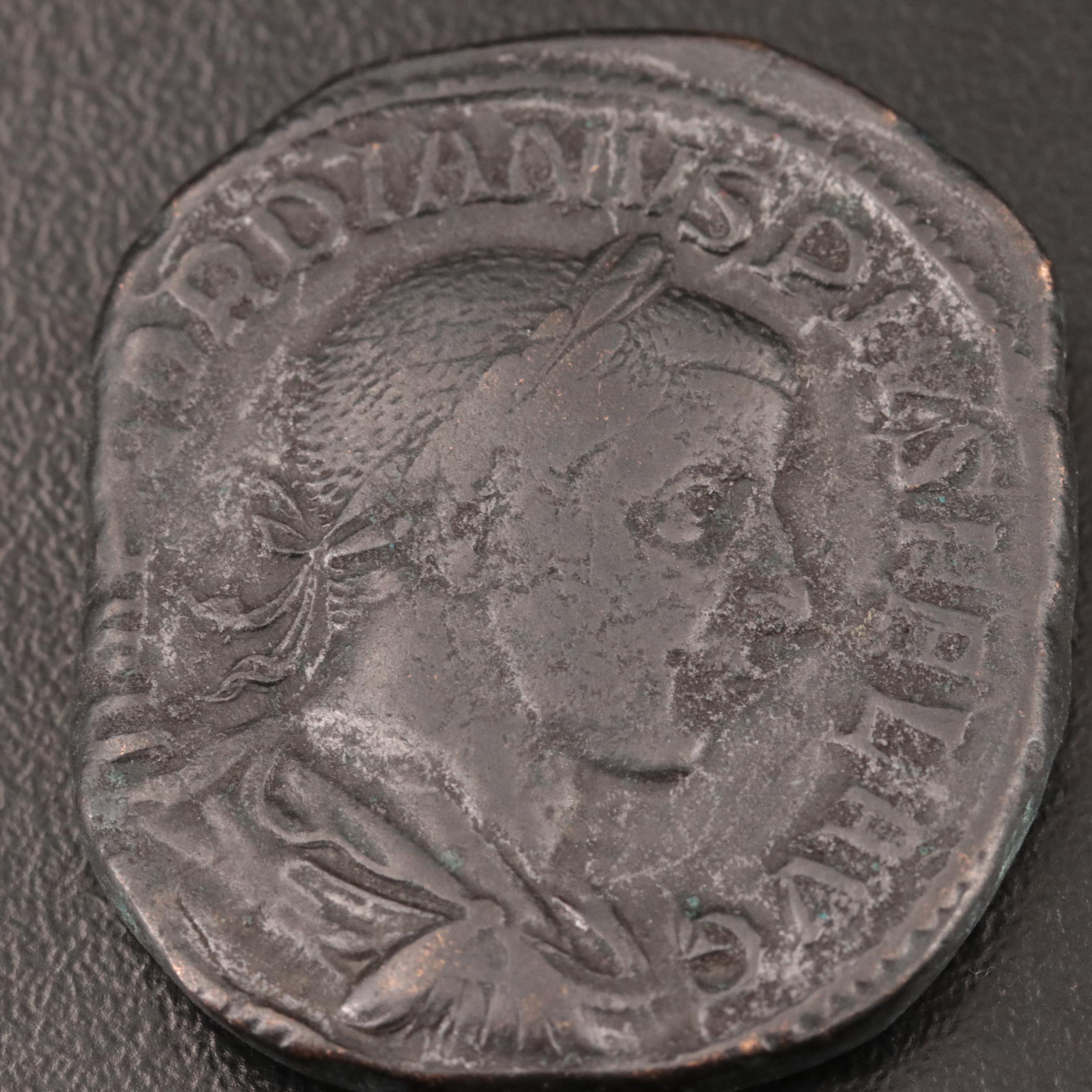 Ancient Roman Imperial Sestertius of Gordian III, ca. 238 AD