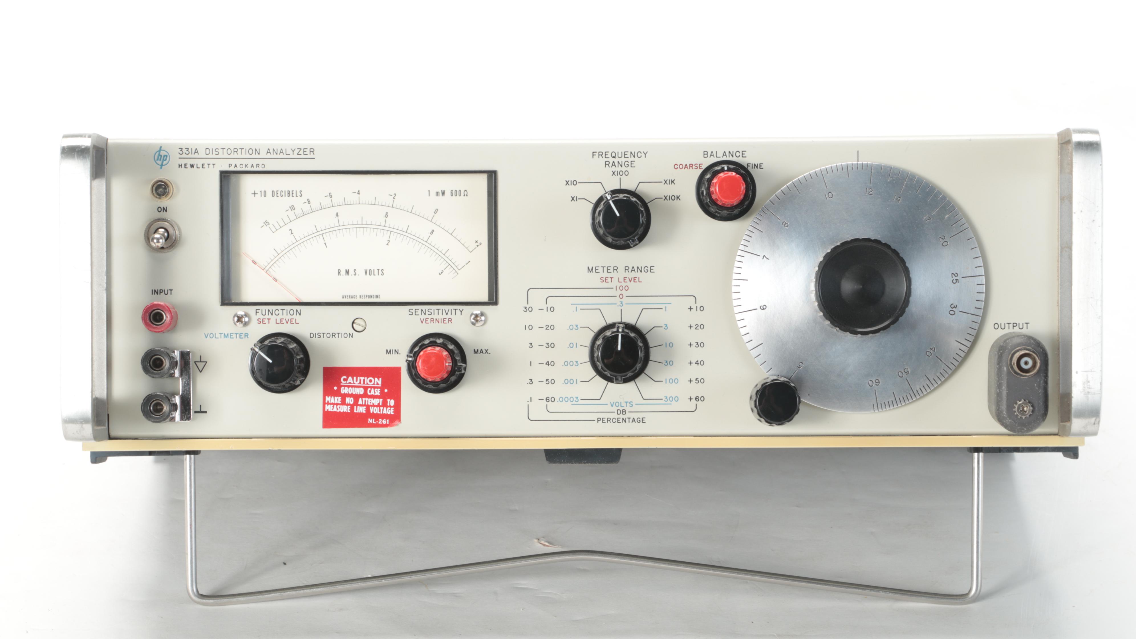 Hewlett-Packard 331A Distortion Analyzer