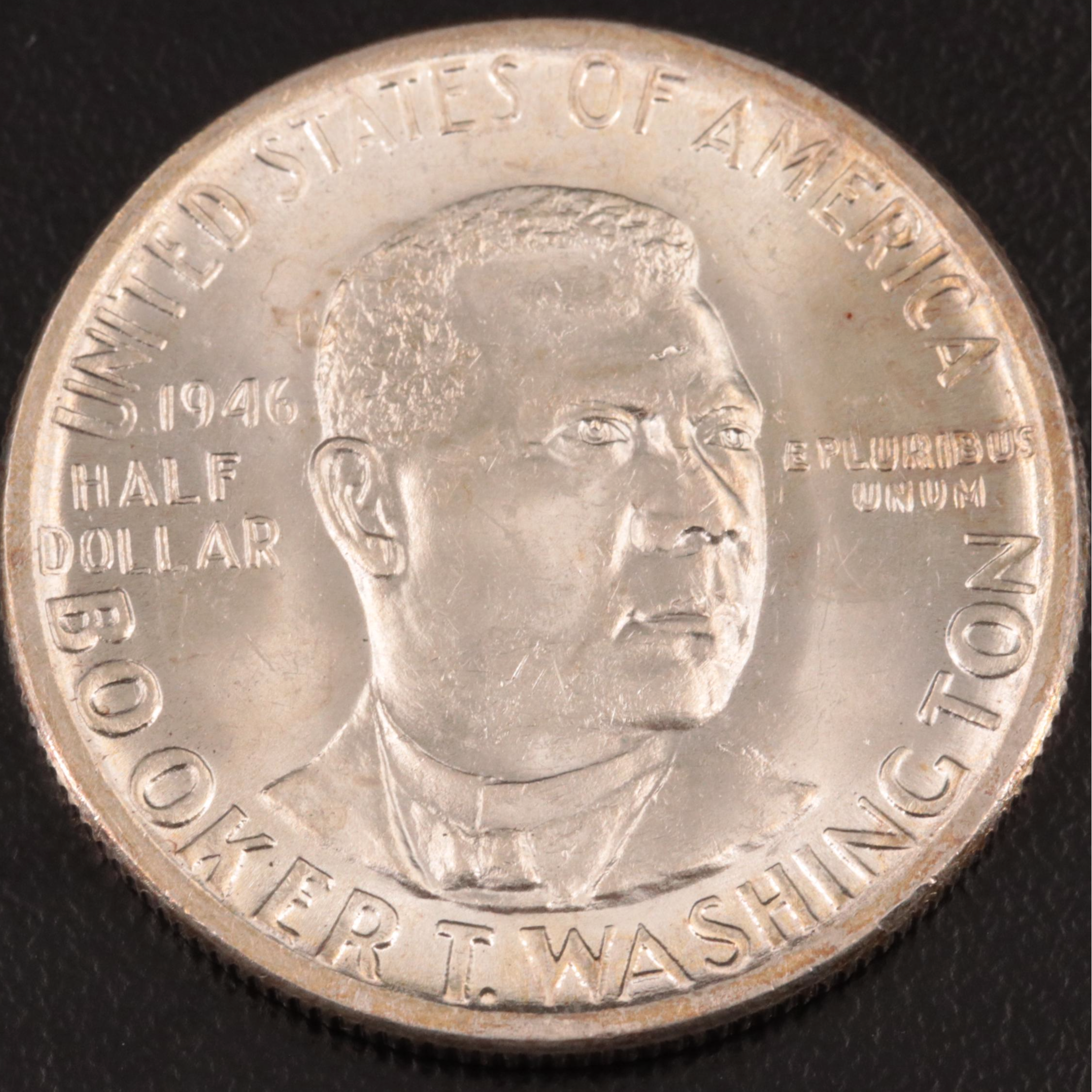 Two Commemorative Silver Half Dollars