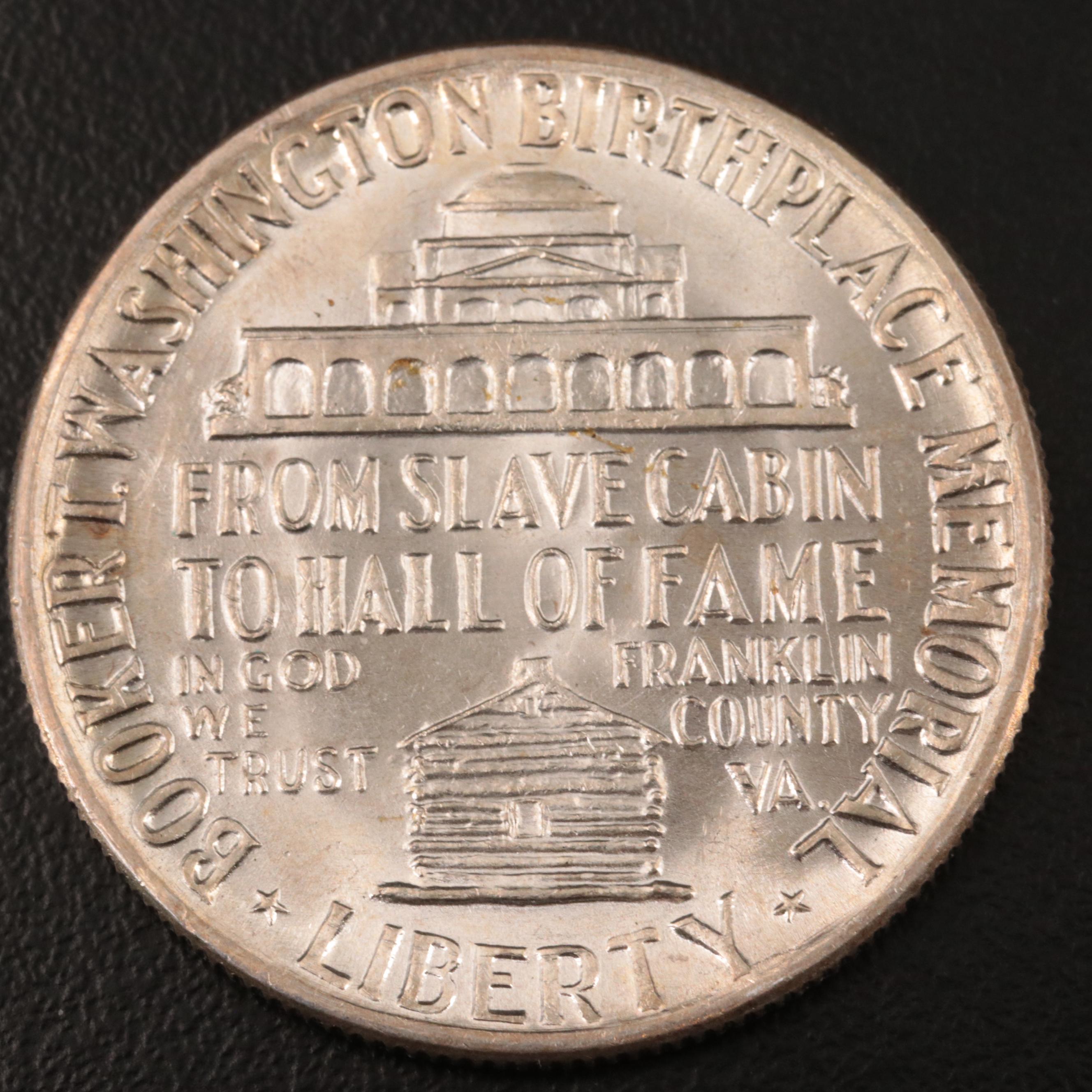 Two Commemorative Silver Half Dollars