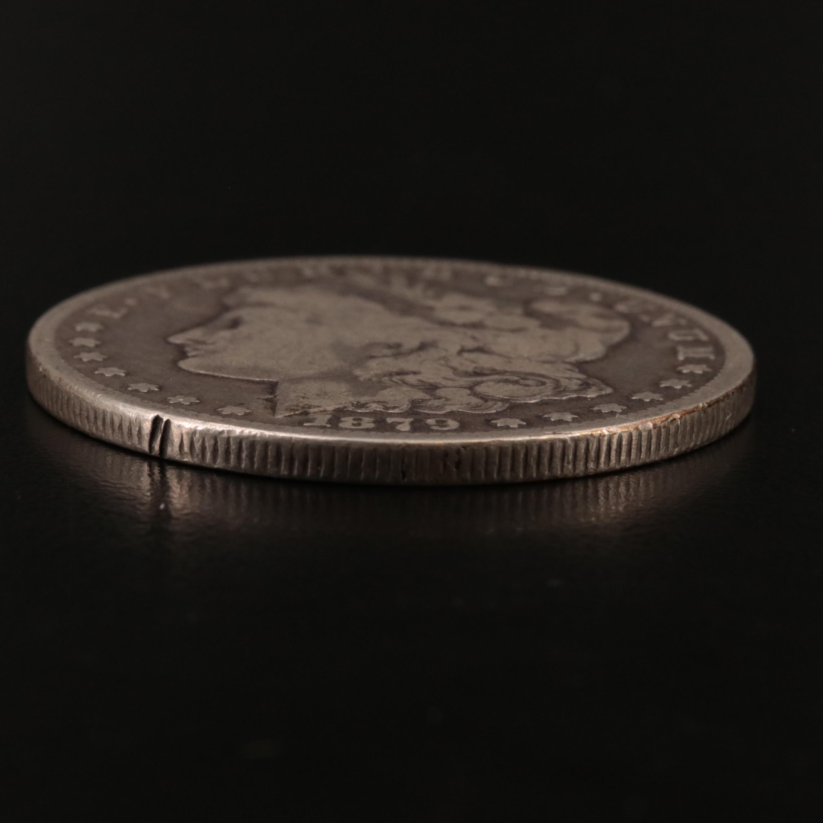 1879-CC Morgan Silver Dollar
