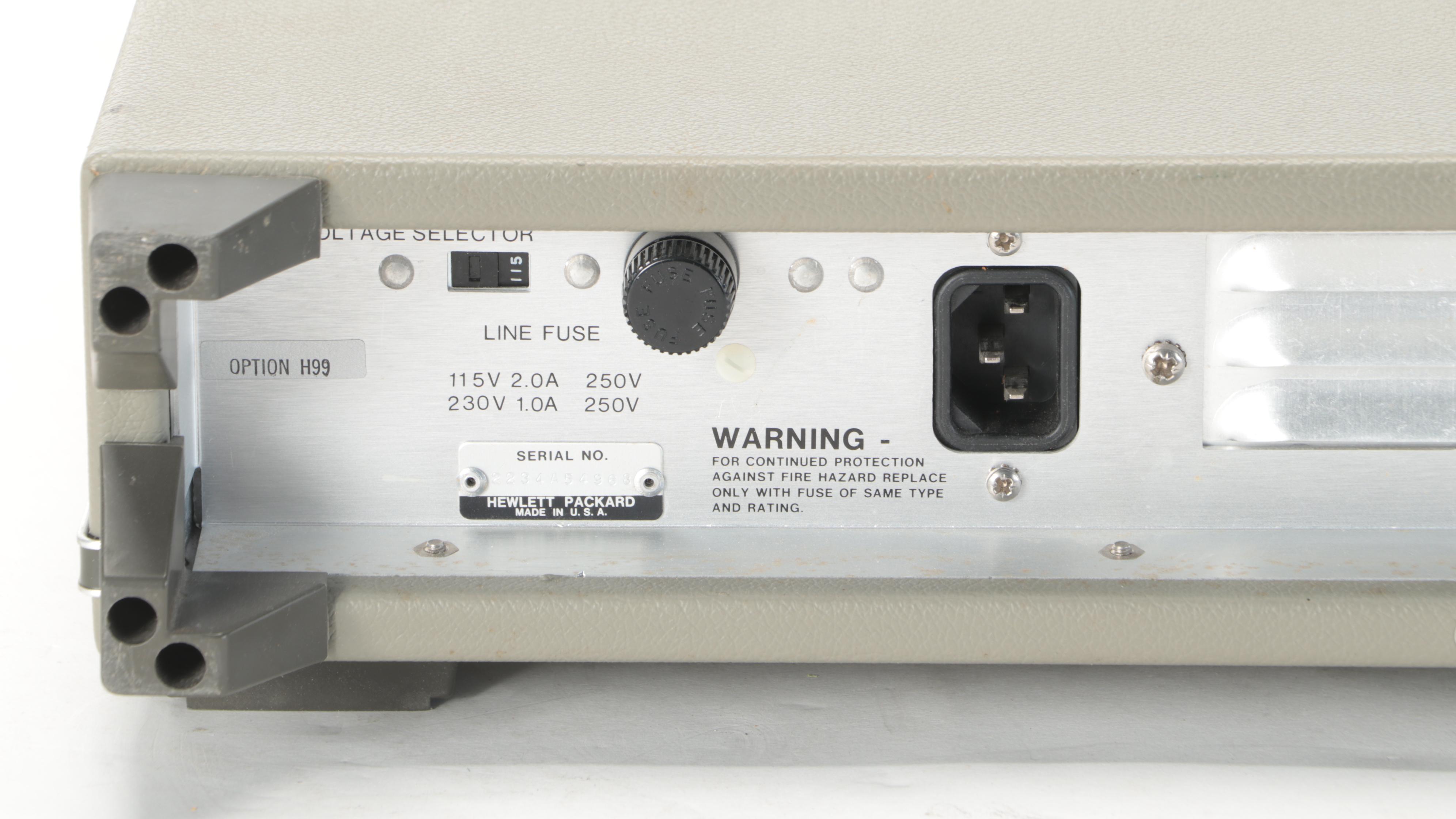 Hewlett-Packard Universal Counter With Wavetech Linear Log Sweep Generator