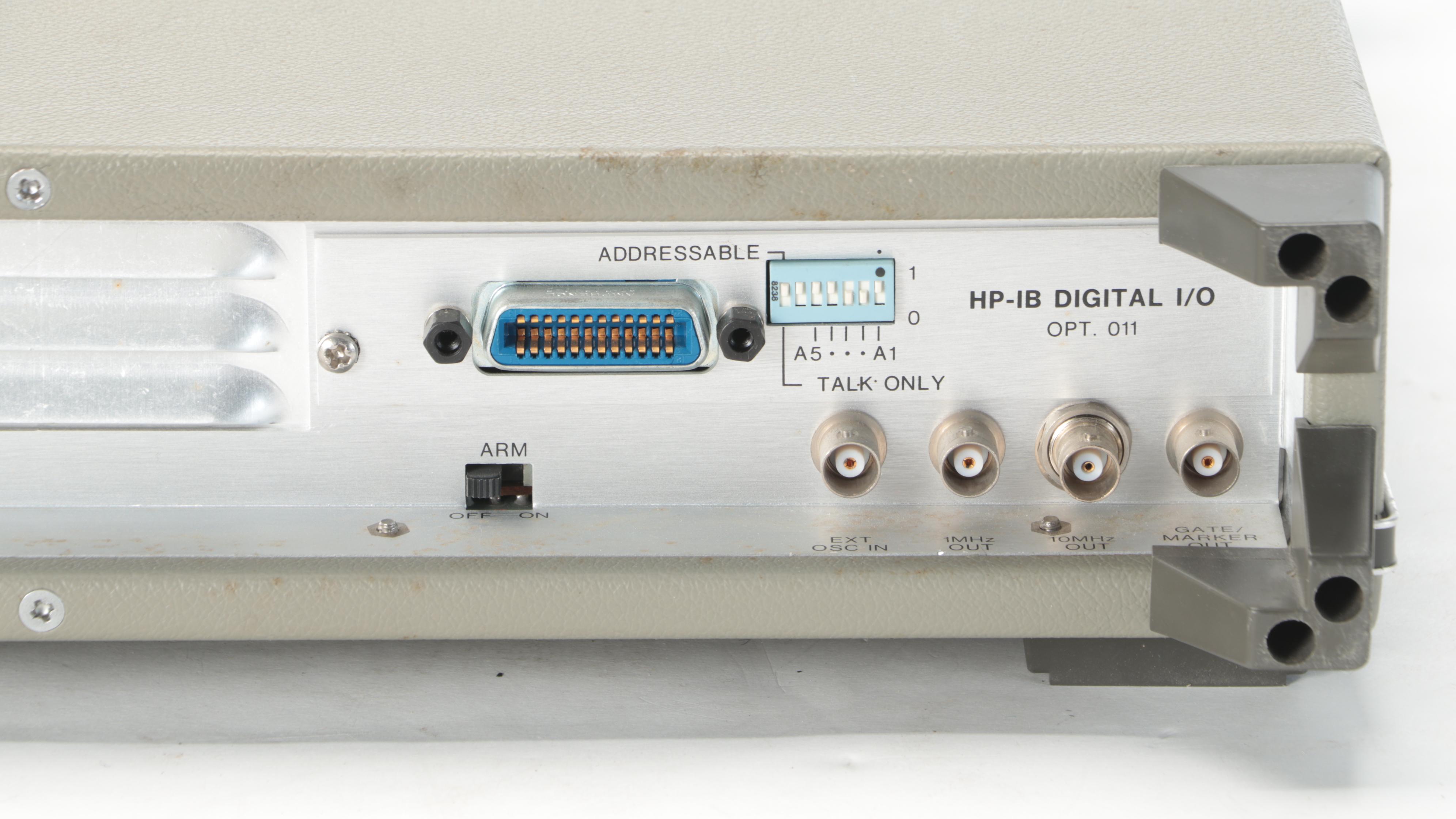 Hewlett-Packard Universal Counter With Wavetech Linear Log Sweep Generator