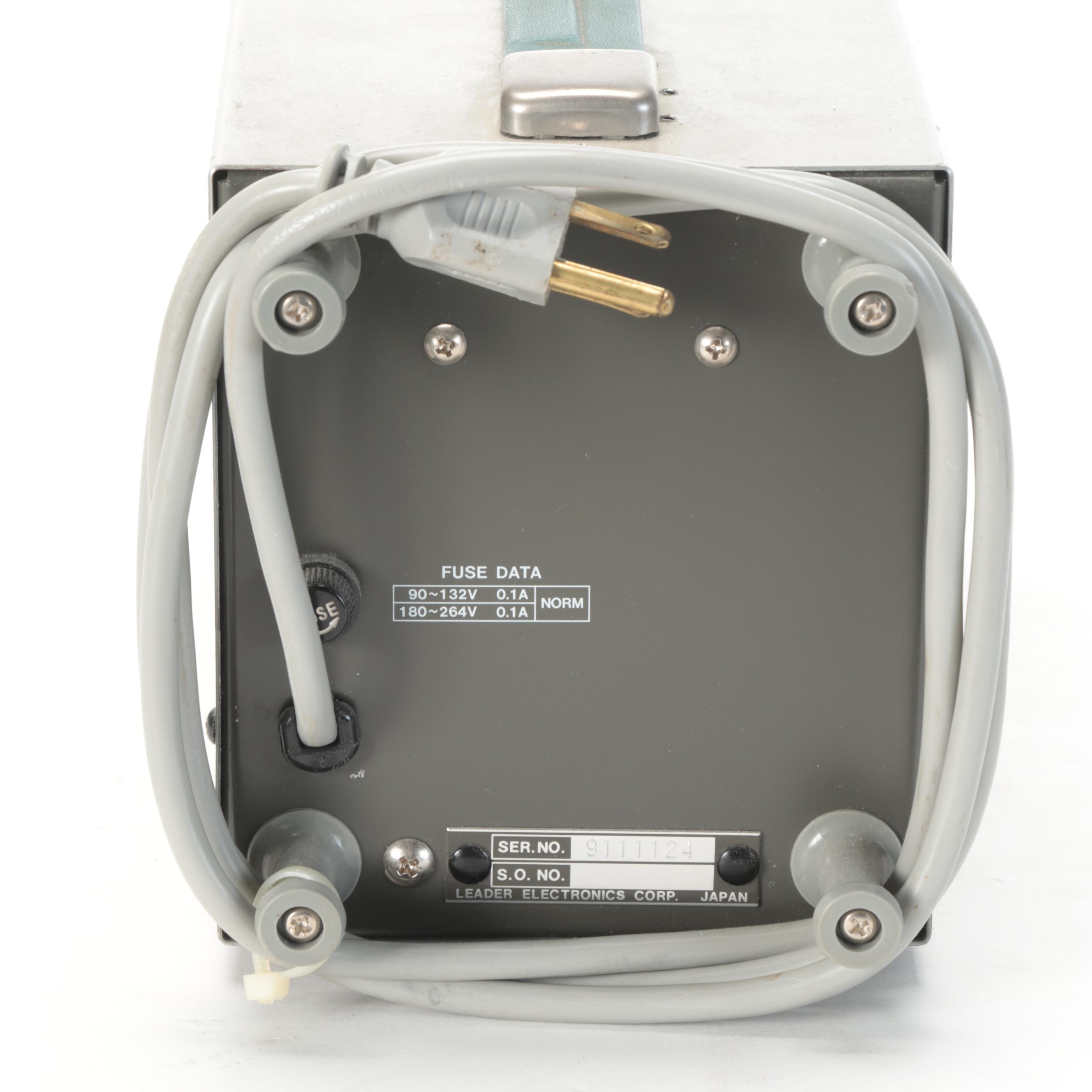 Hewlett-Packard Test Oscillator and Leader Millivoltmeter
