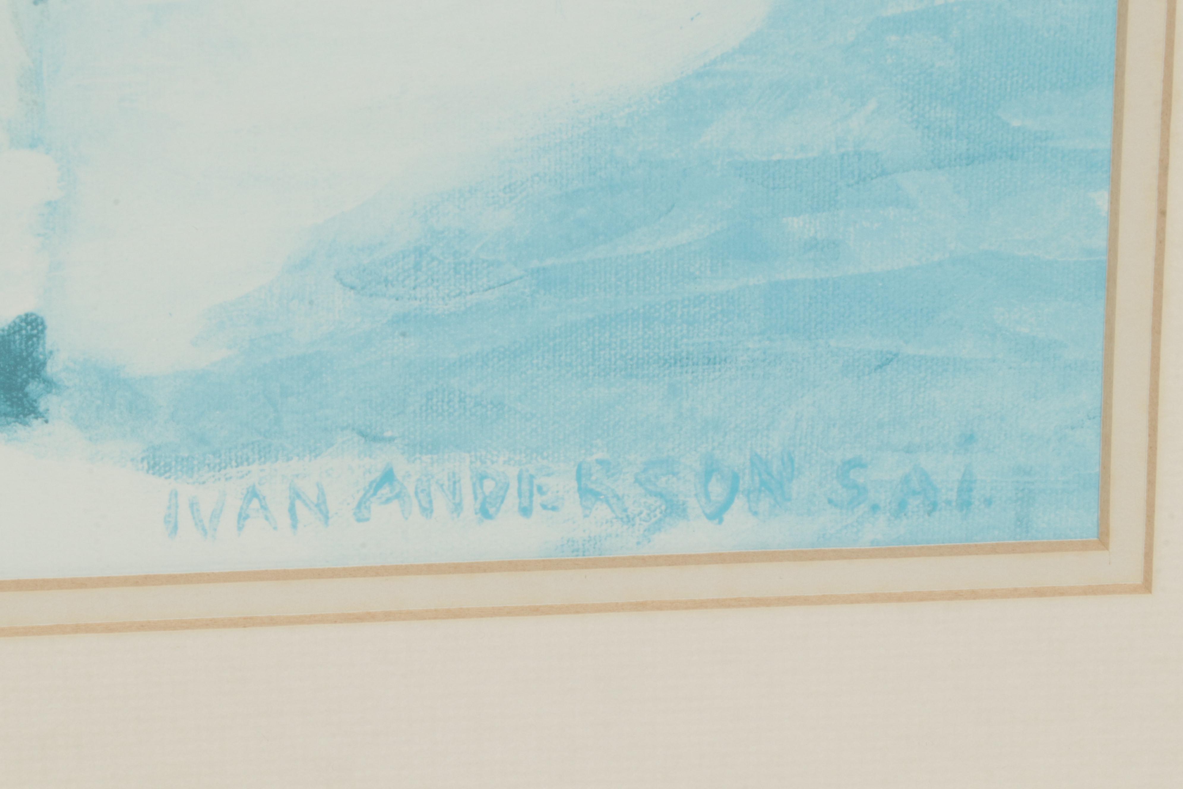 Offset Lithograph After Ivan Anderson "Secrets," Late 20th Century