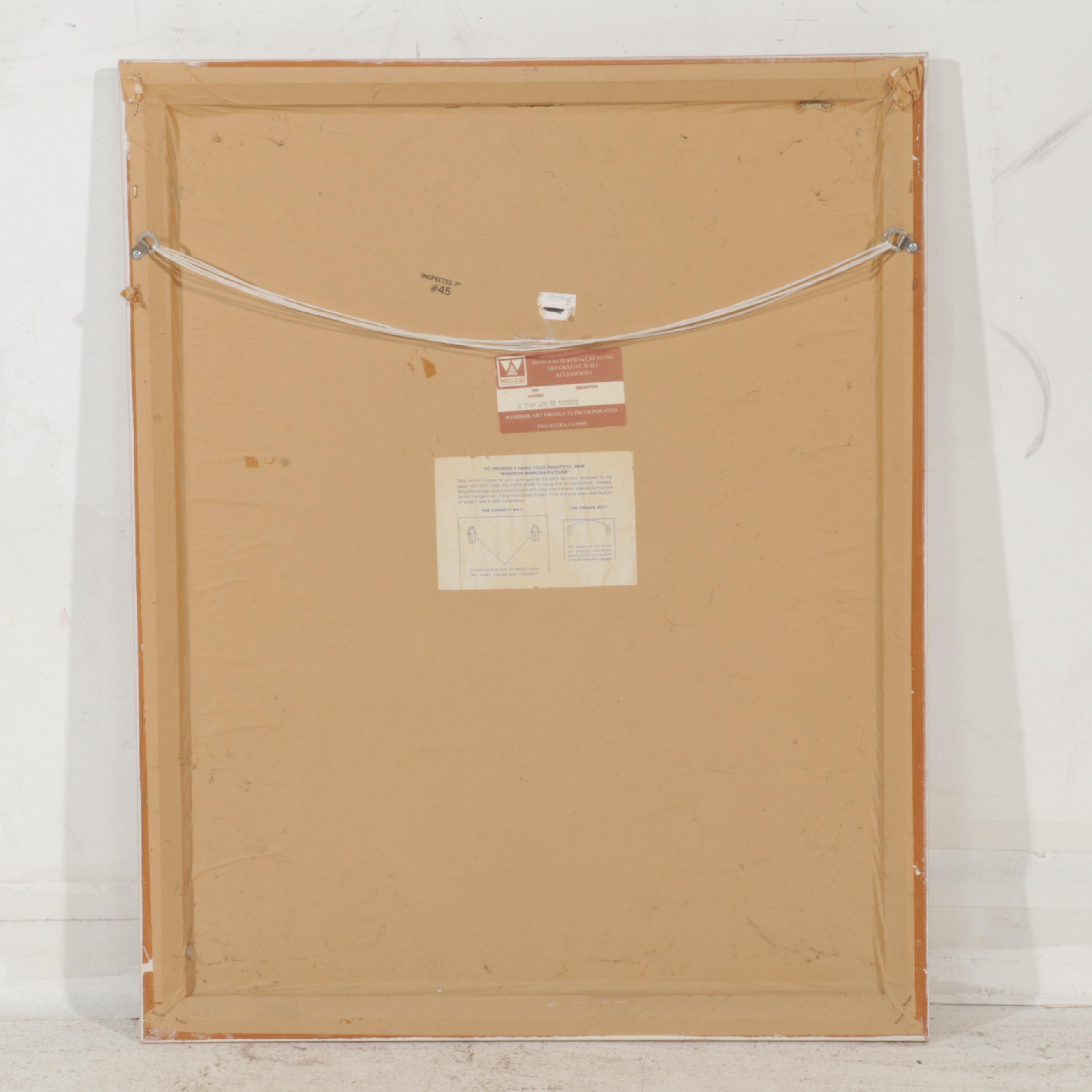 Offset Lithograph After Ivan Anderson "Secrets," Late 20th Century