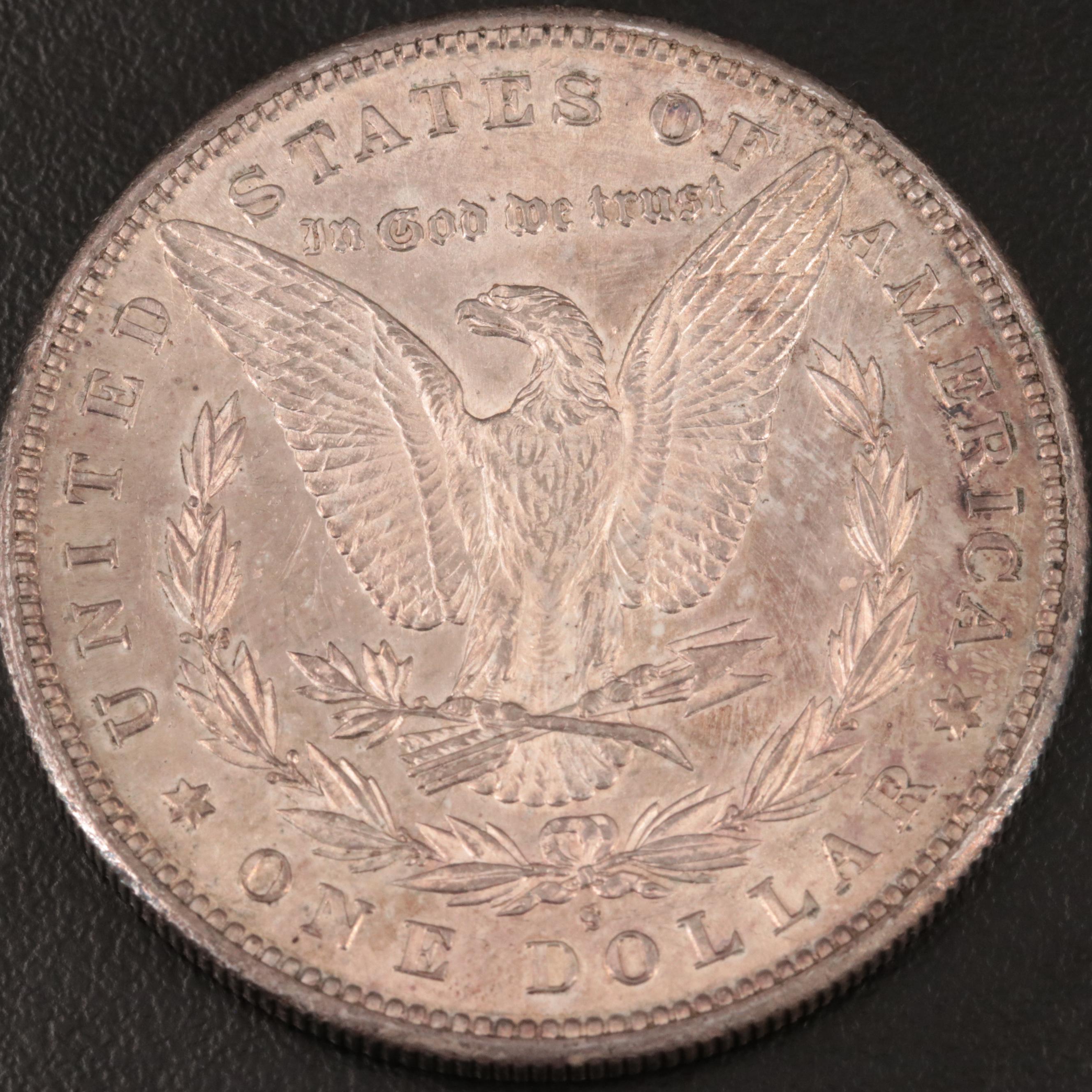 1890-S Morgan Silver Dollar
