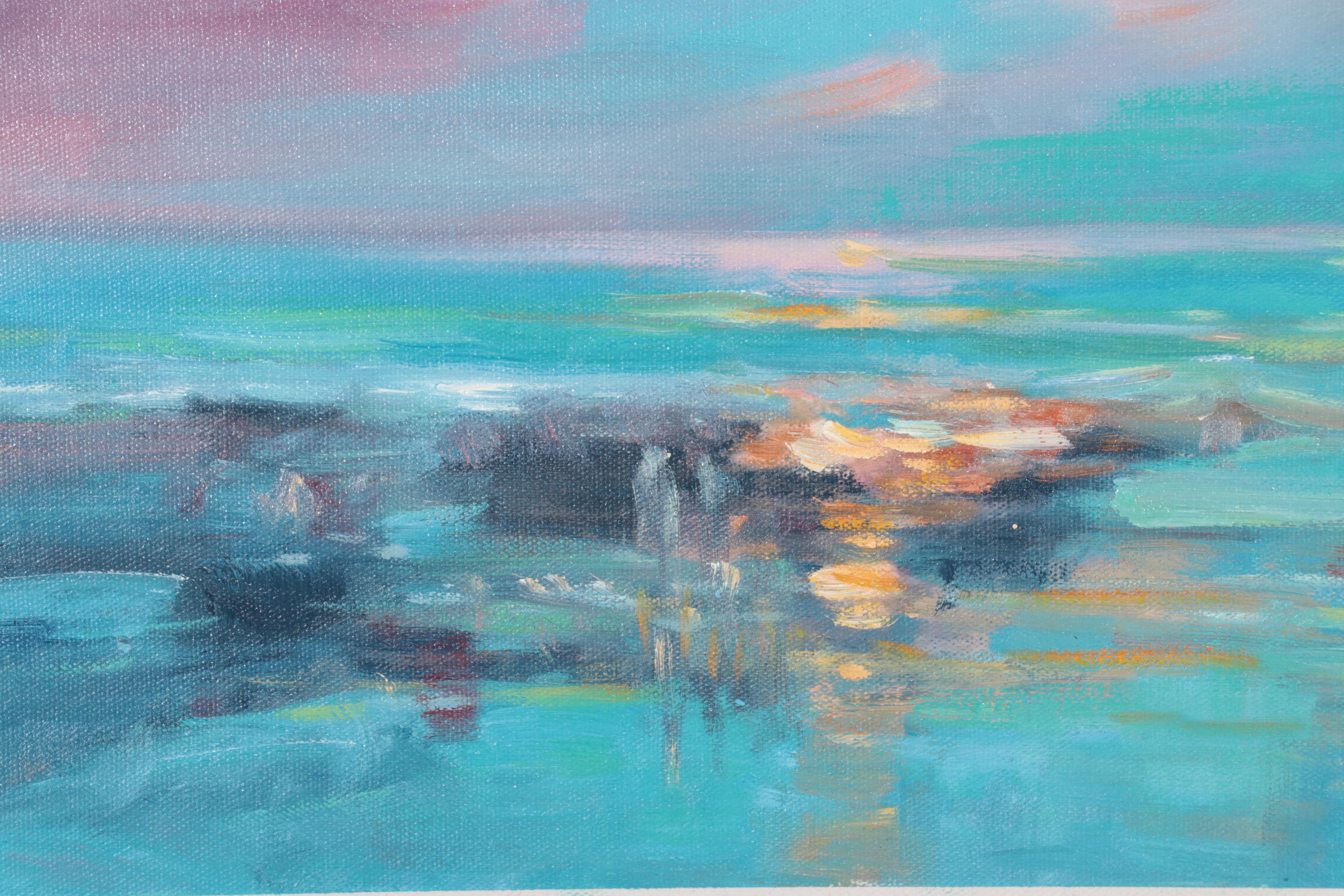 Oil Painting After Kasia Bruniany "Before Nightfall"