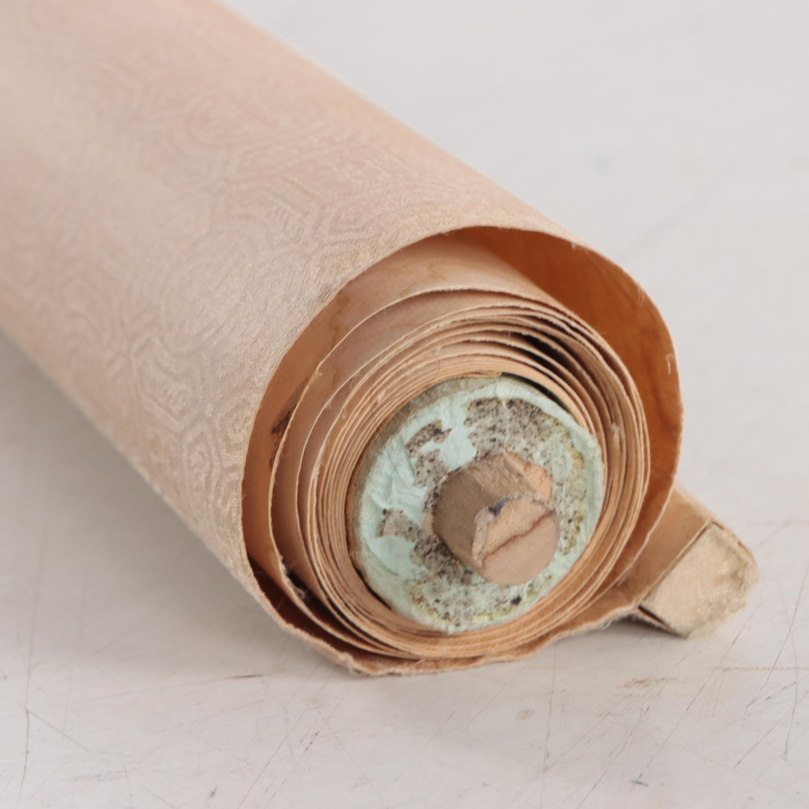 Chinese Mountain Landscape Gouache and Watercolor Hanging Scroll