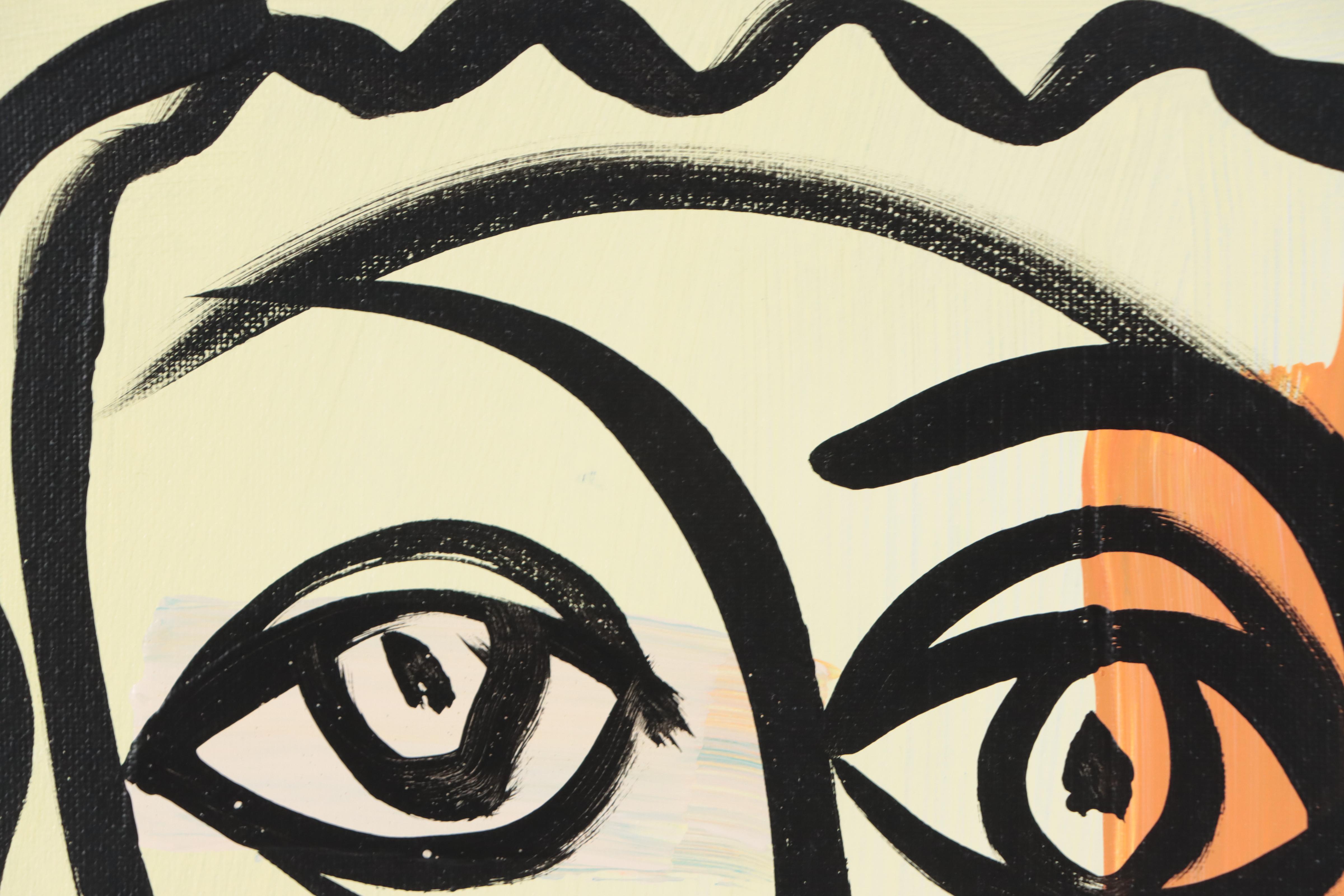 José M. Lima Acrylic Portrait, 2023