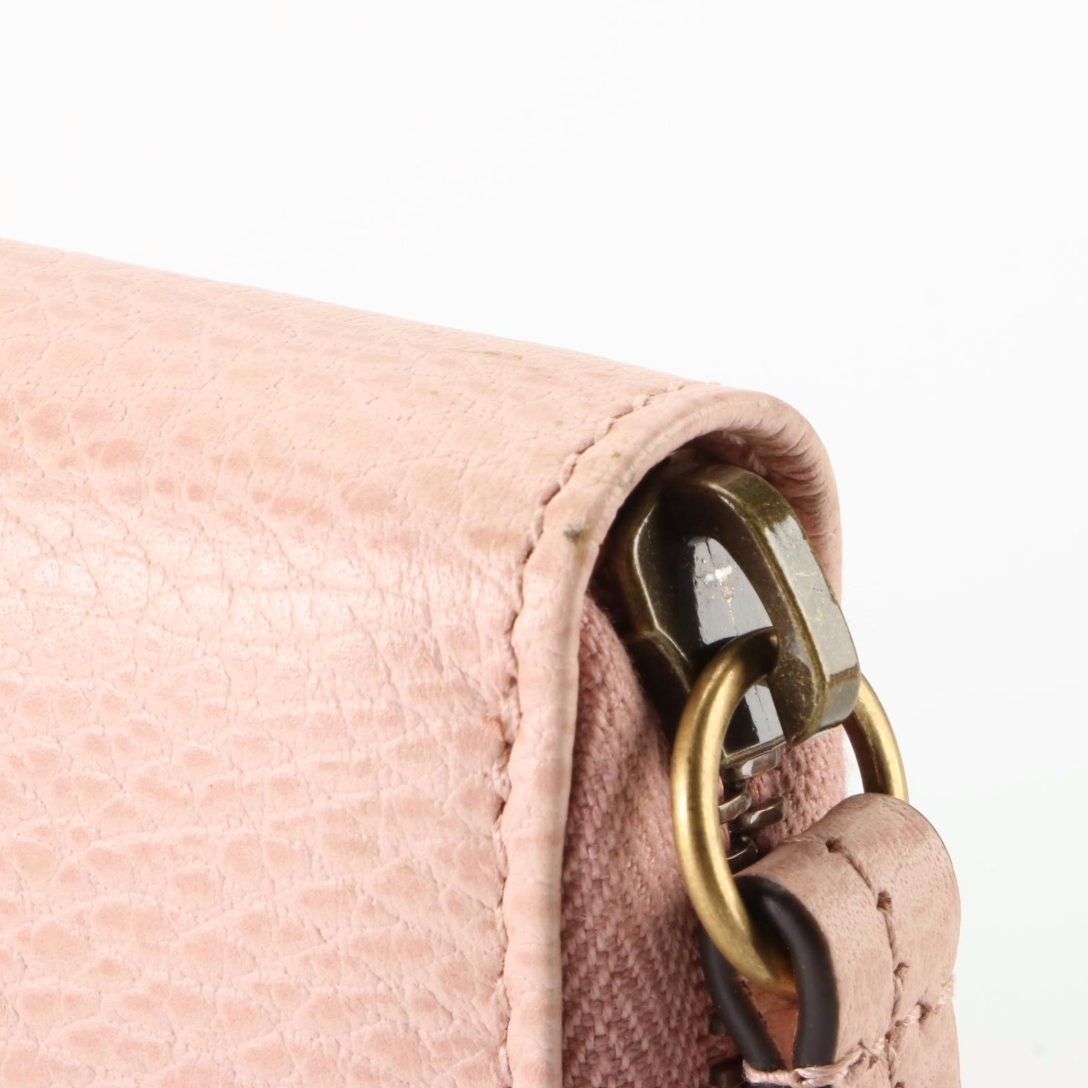 Gucci Butterfly Farfalla Zip Around Wallet in Leather