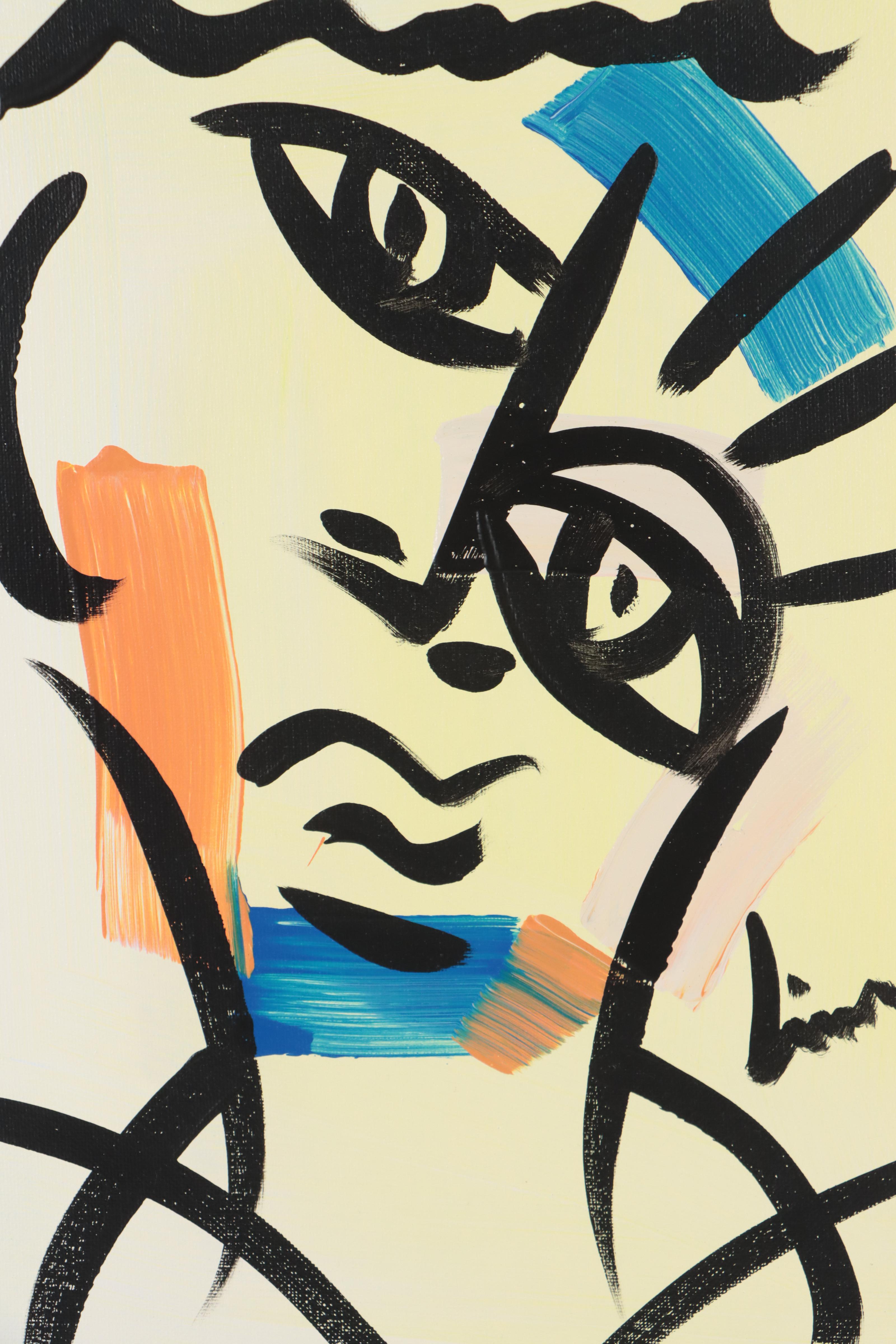 José M. Lima Acrylic Portrait, 2023