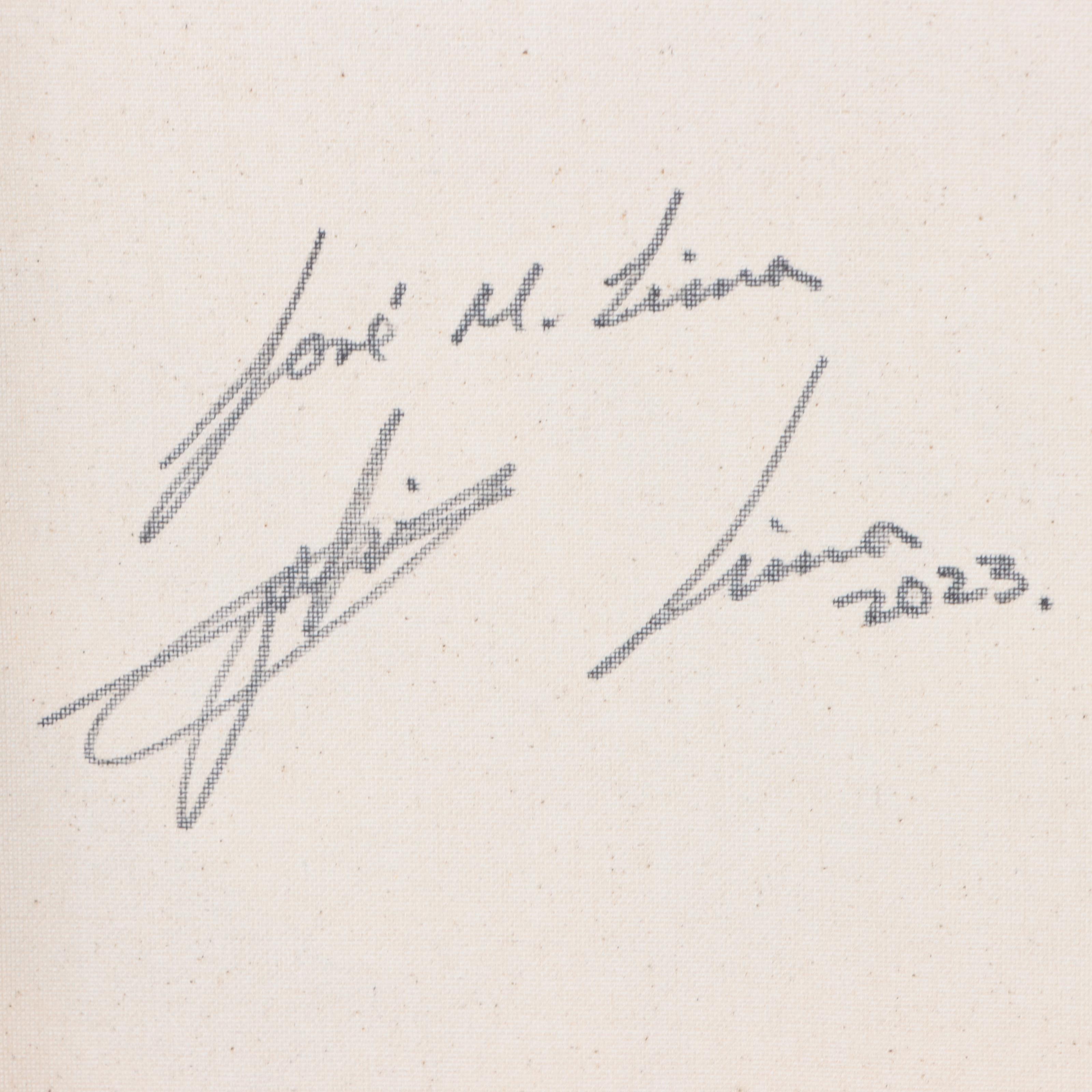 José M. Lima Acrylic Portrait, 2023