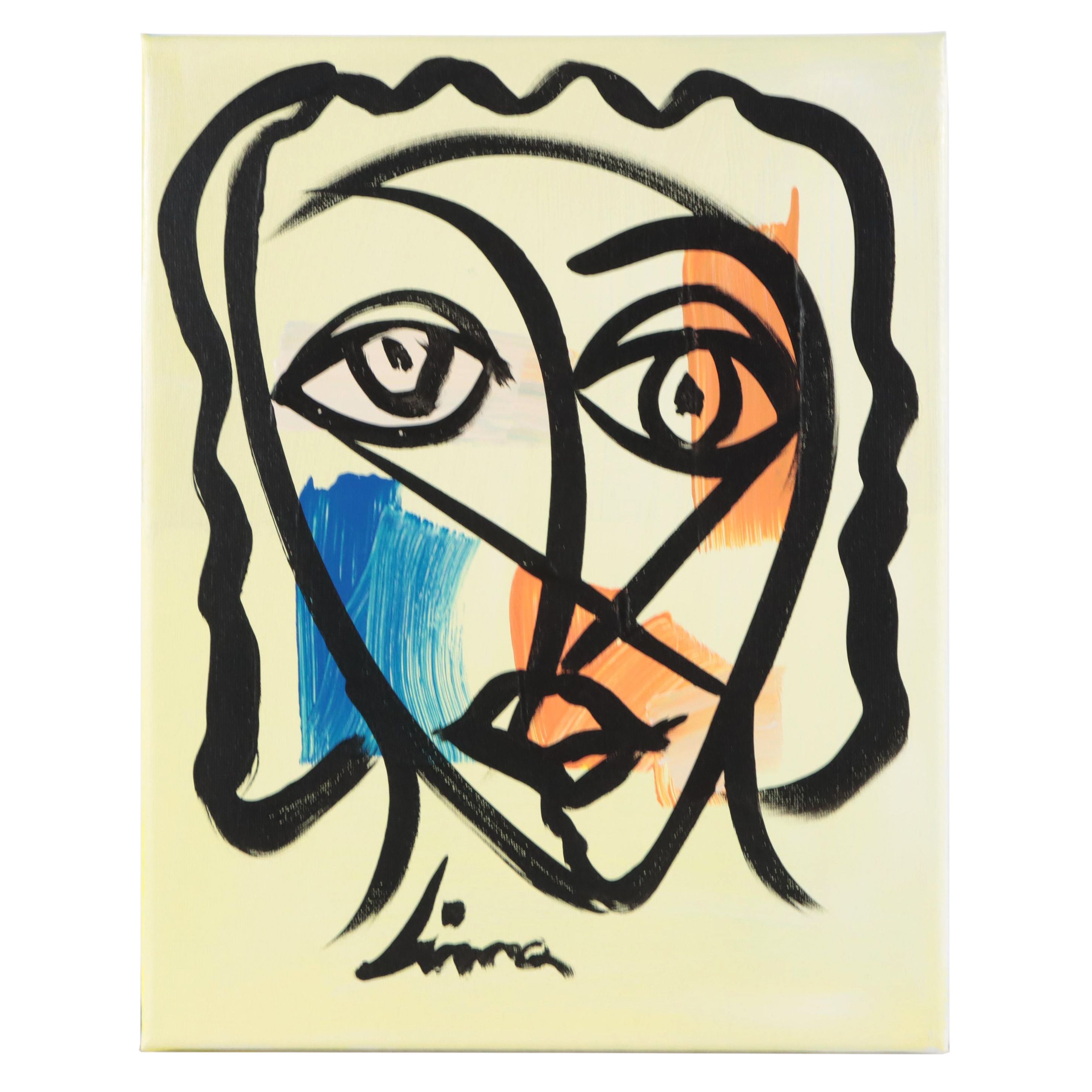 José M. Lima Acrylic Portrait, 2023