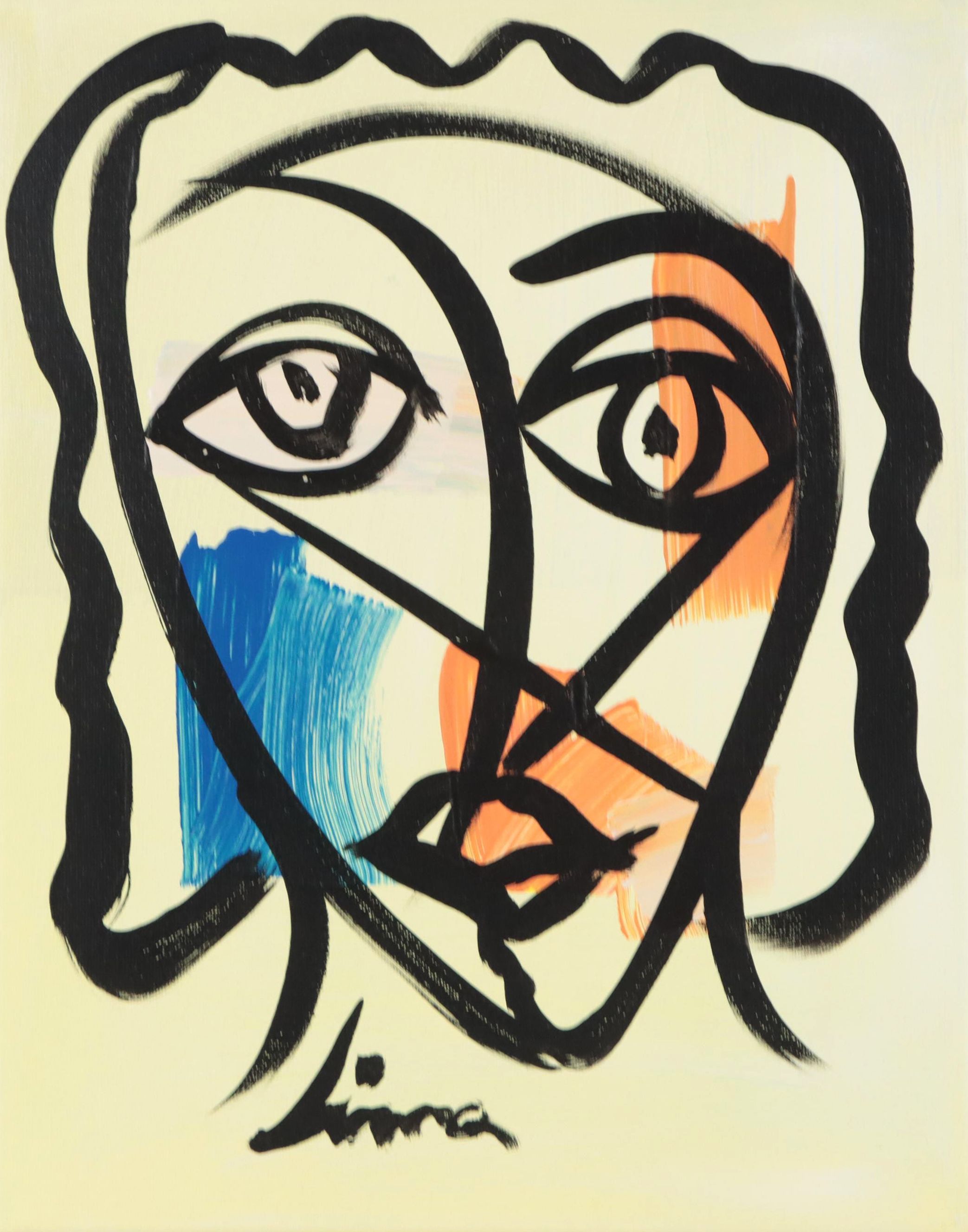 José M. Lima Acrylic Portrait, 2023