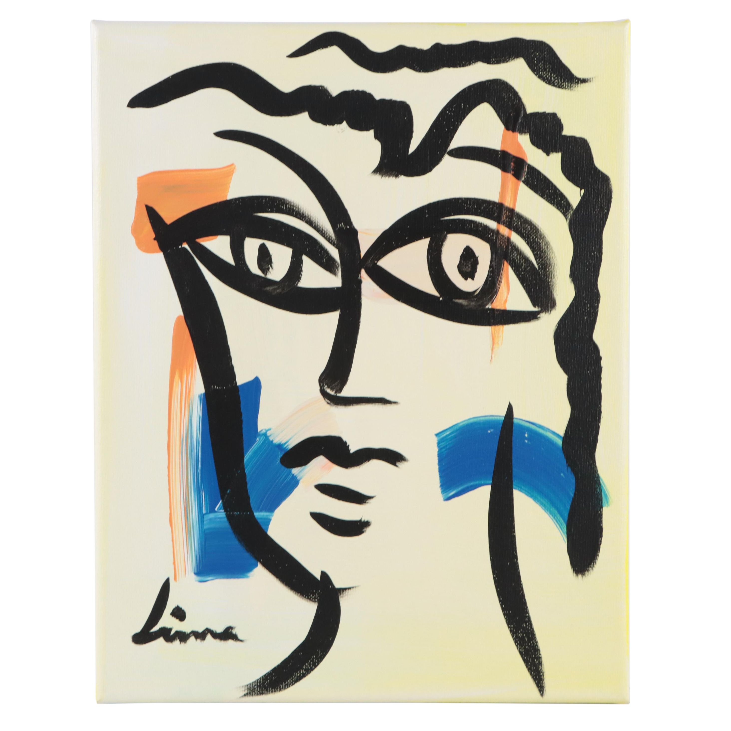 José M. Lima Acrylic Portrait, 2023