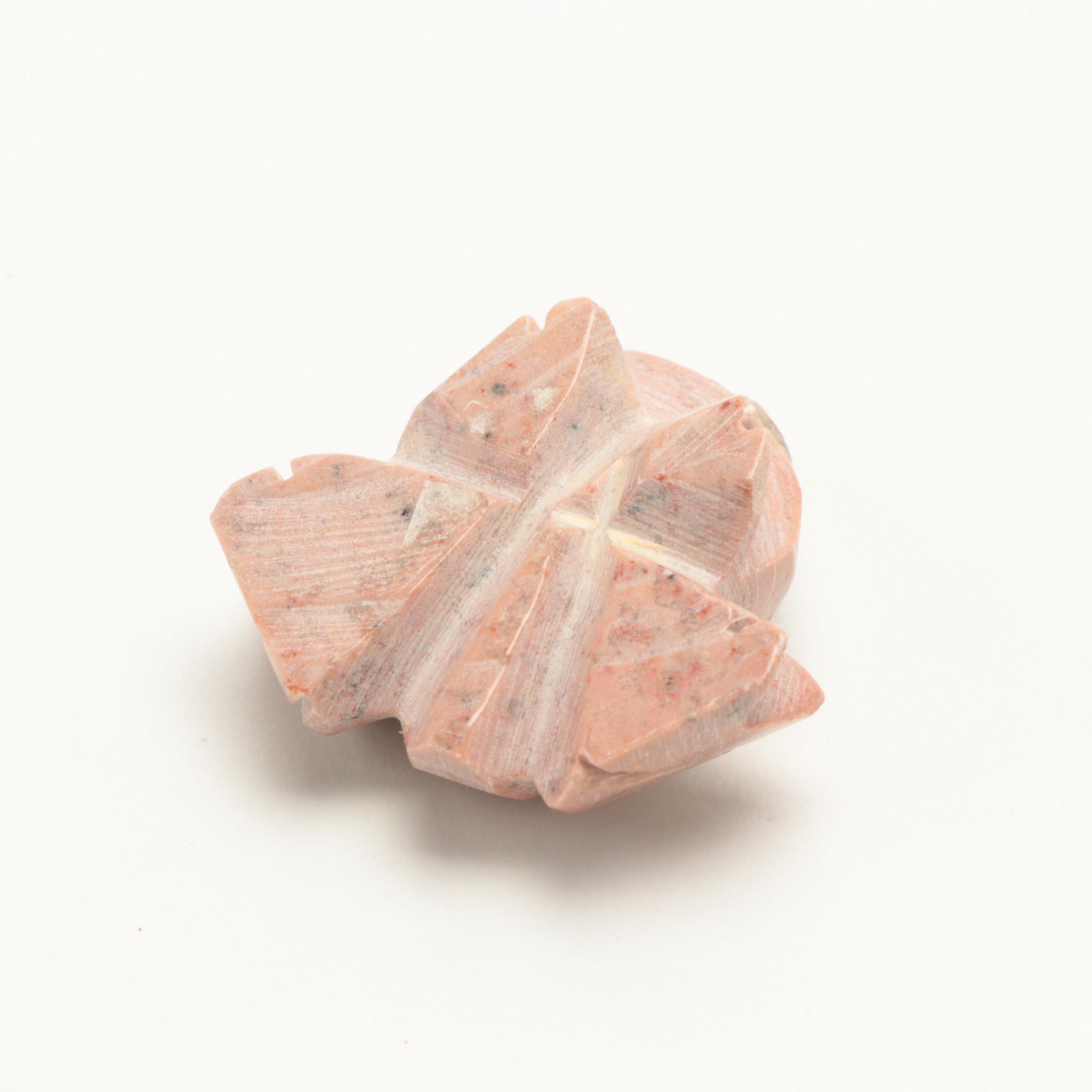 Zuni Hand-Carved Picasso Stone, Chrysocolla, and Other Stone Fetish Animals