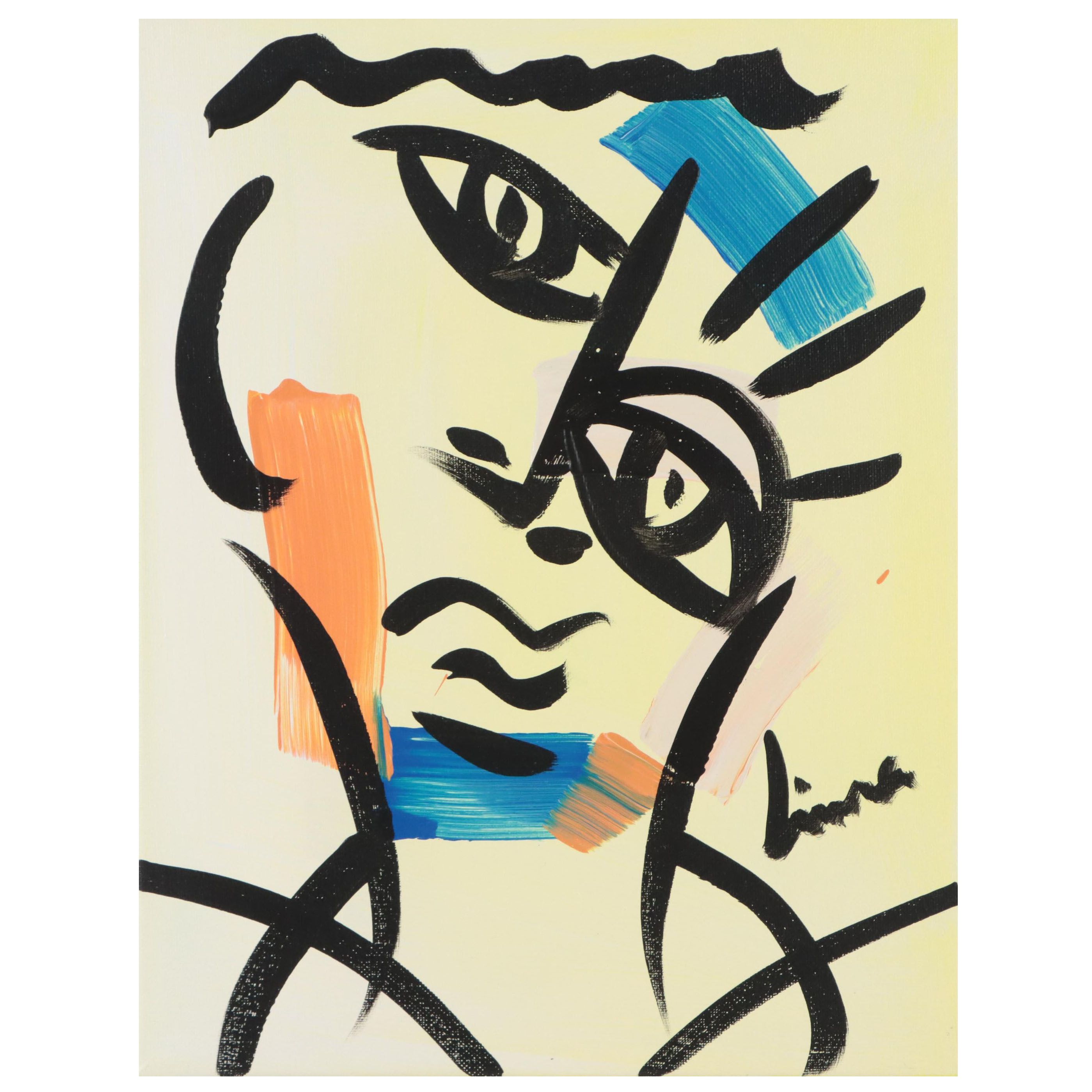 José M. Lima Acrylic Portrait, 2023