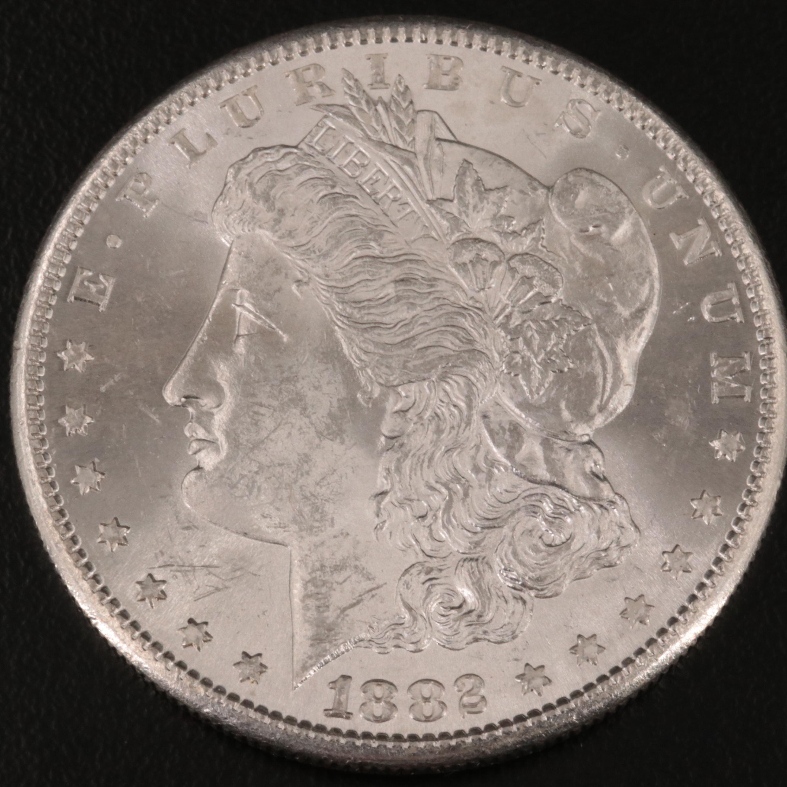 1882-S Morgan Silver Dollar
