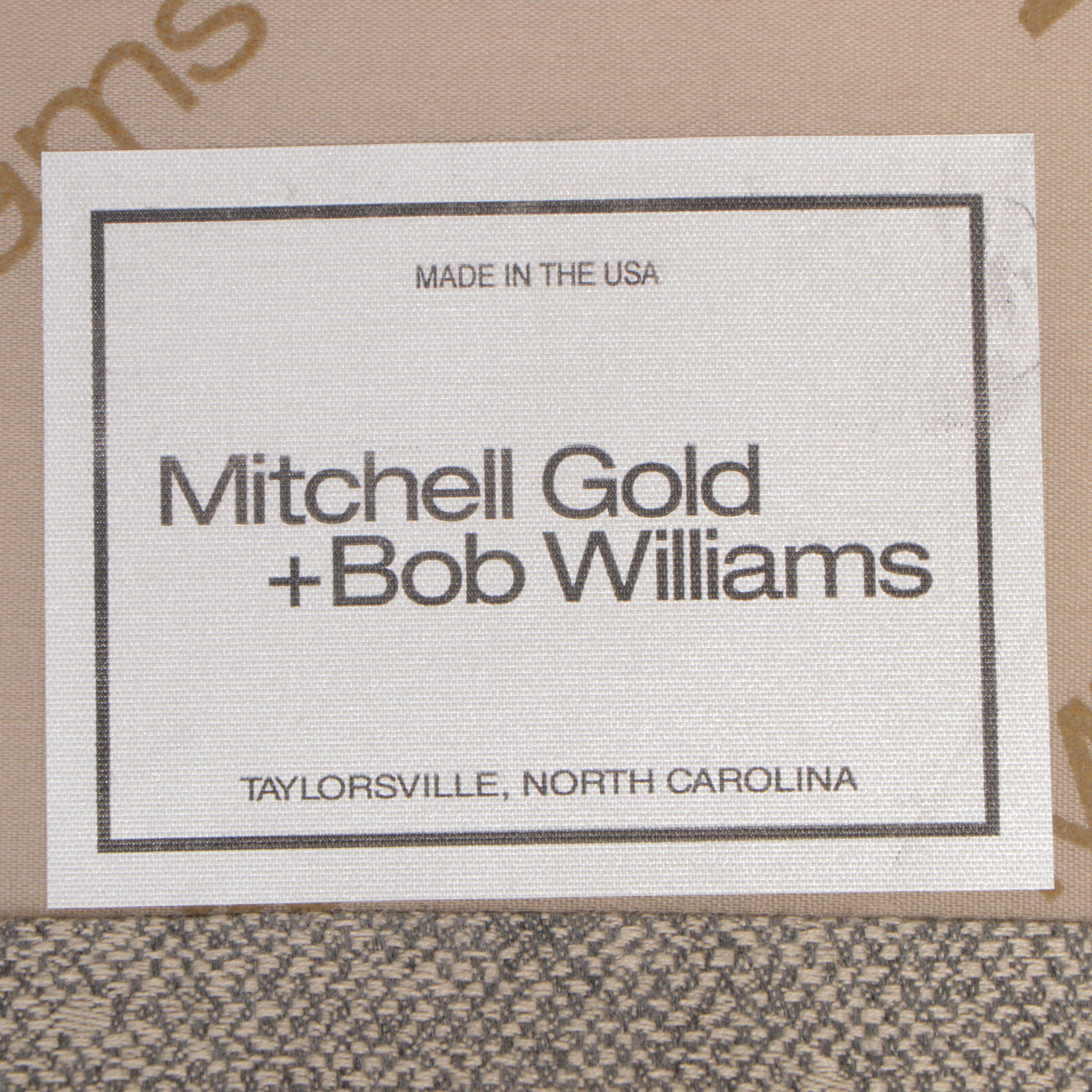Mitchell Gold + Bob Williams "Whitley" Custom-Upholstered Easy Armchair