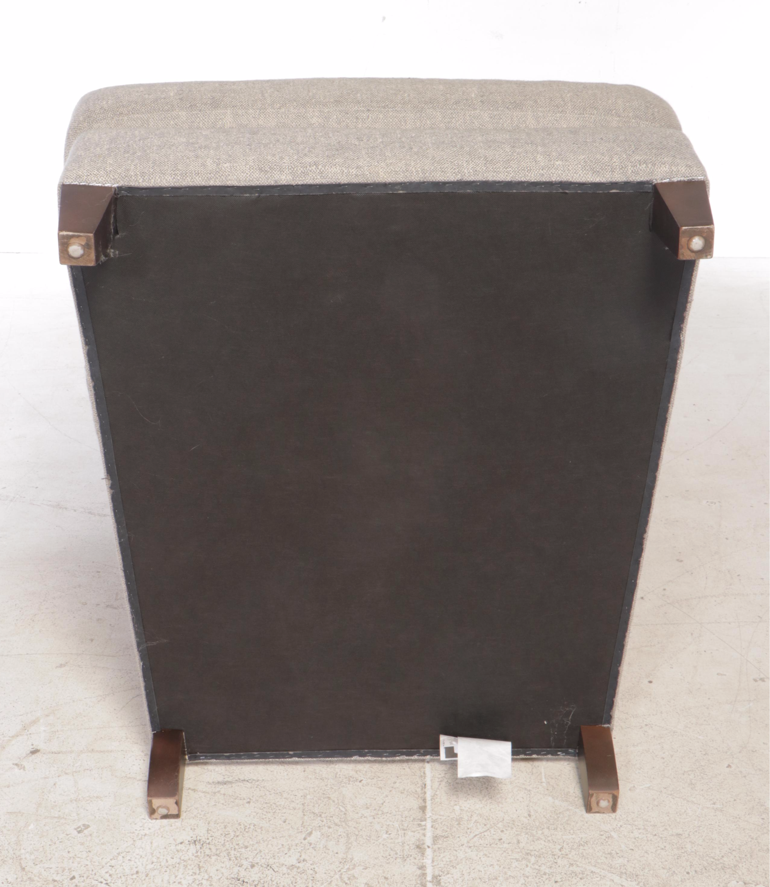Mitchell Gold + Bob Williams "Whitley" Custom-Upholstered Easy Armchair
