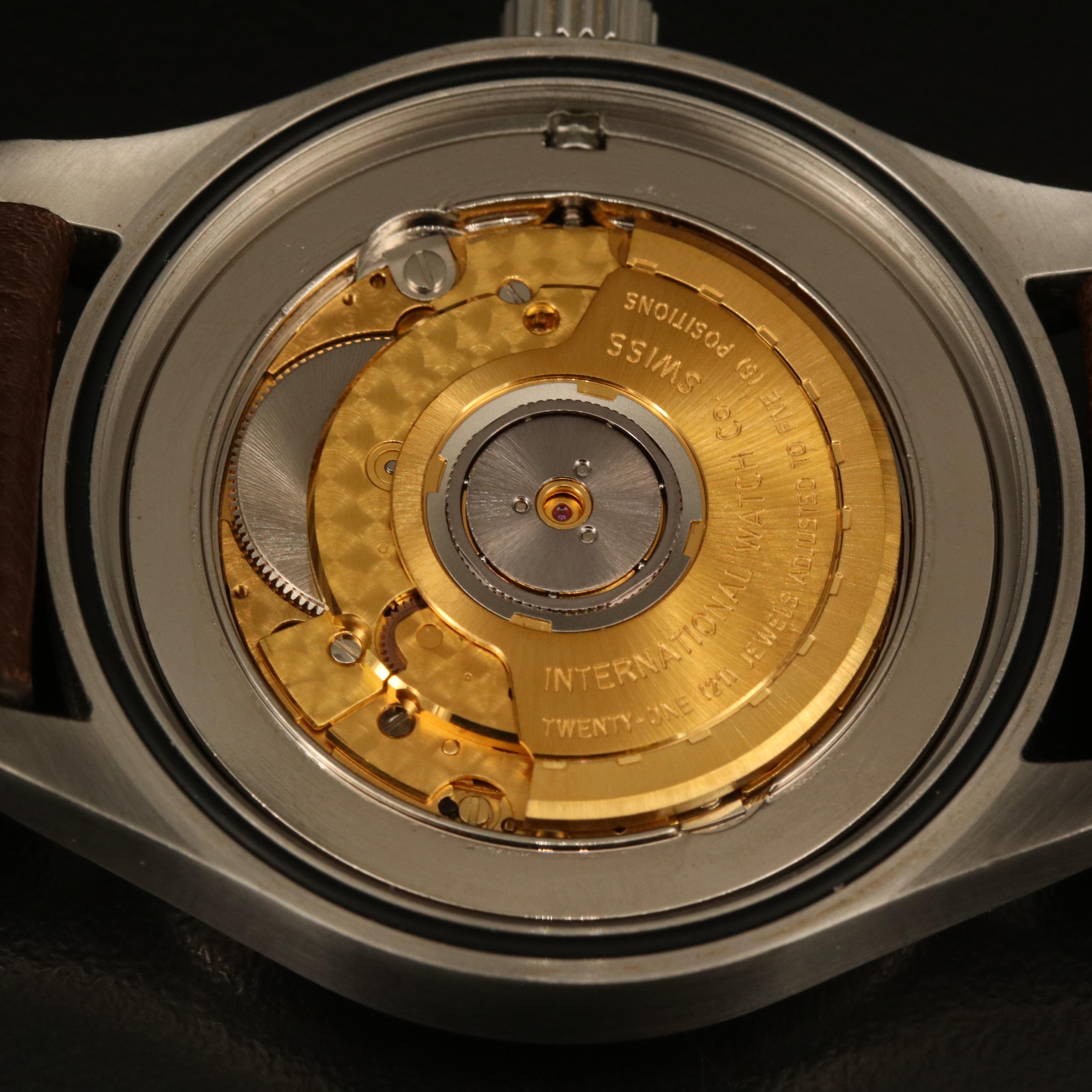 IWC Fliegeruhr Pilot Spitfire UTC Steel Automatic Watch