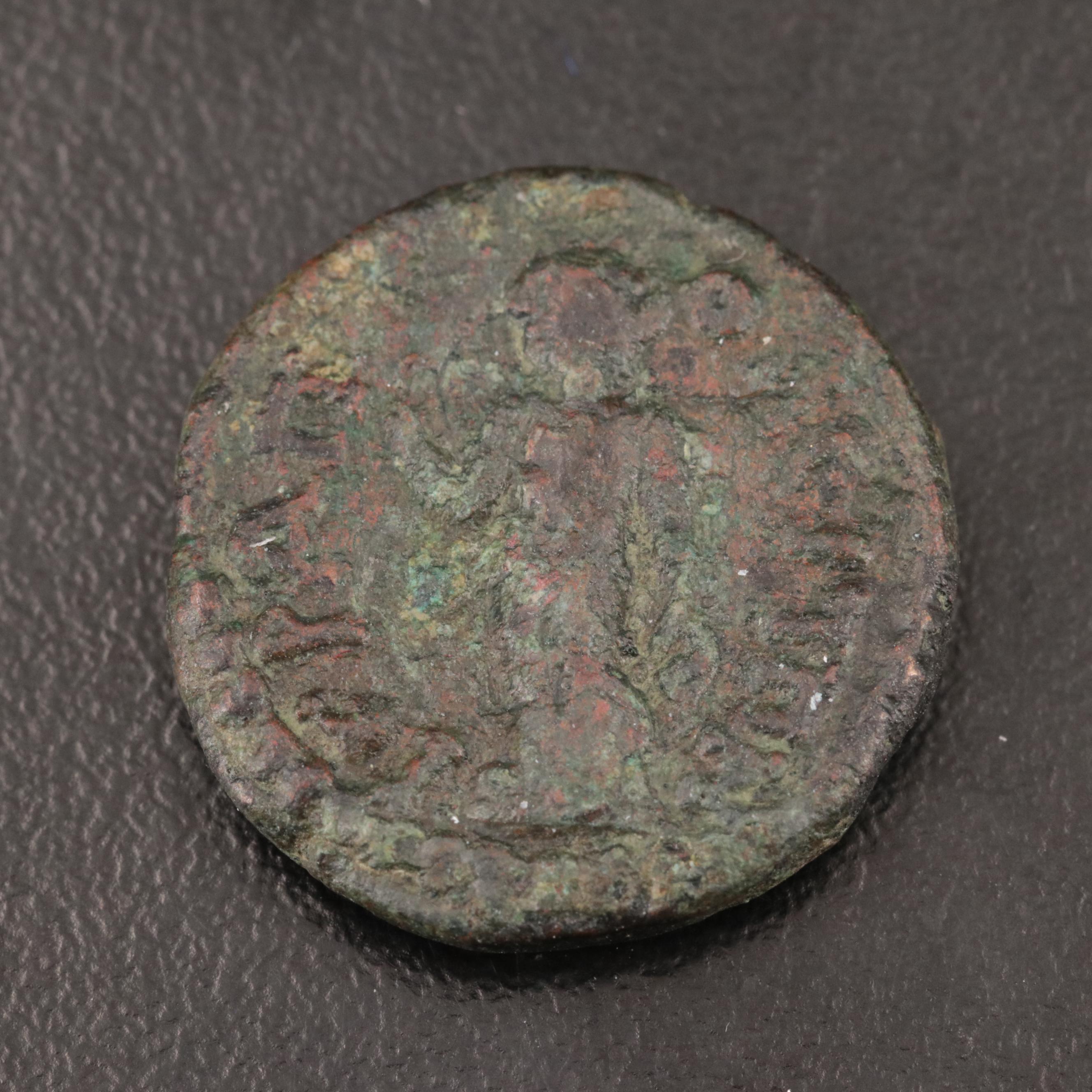 Ancient Phrygia, Hierapolis Æ19 Coin, ca. 200 AD
