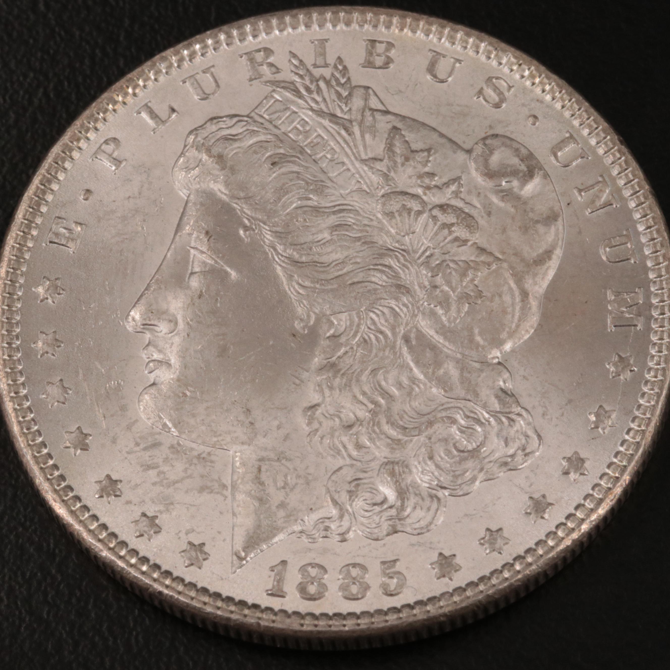 1885 Morgan Silver Dollar