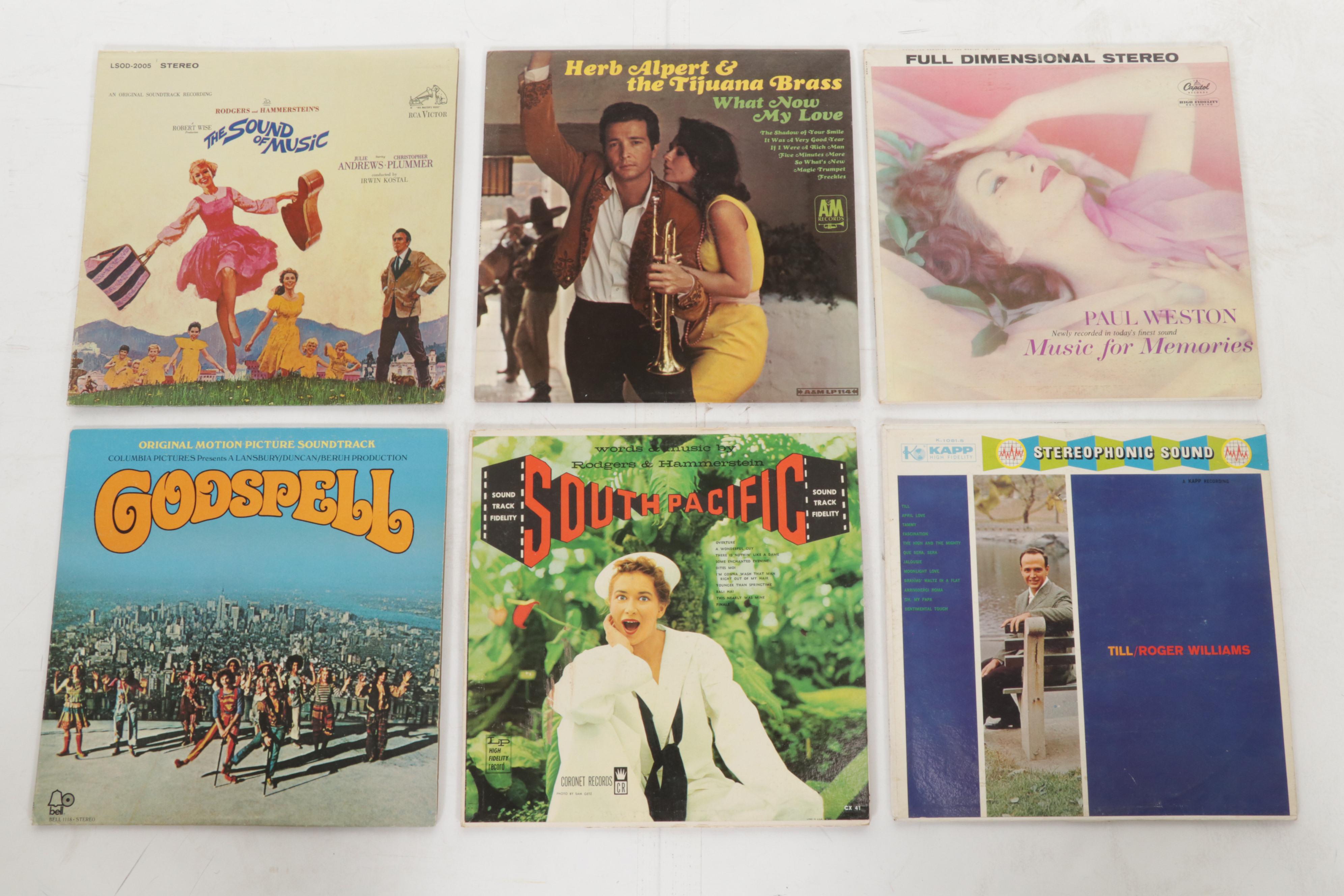 Folk, Instrumental, 50s & 60s Pop, Honky Tonk, Big Band, and More Vinyl Records