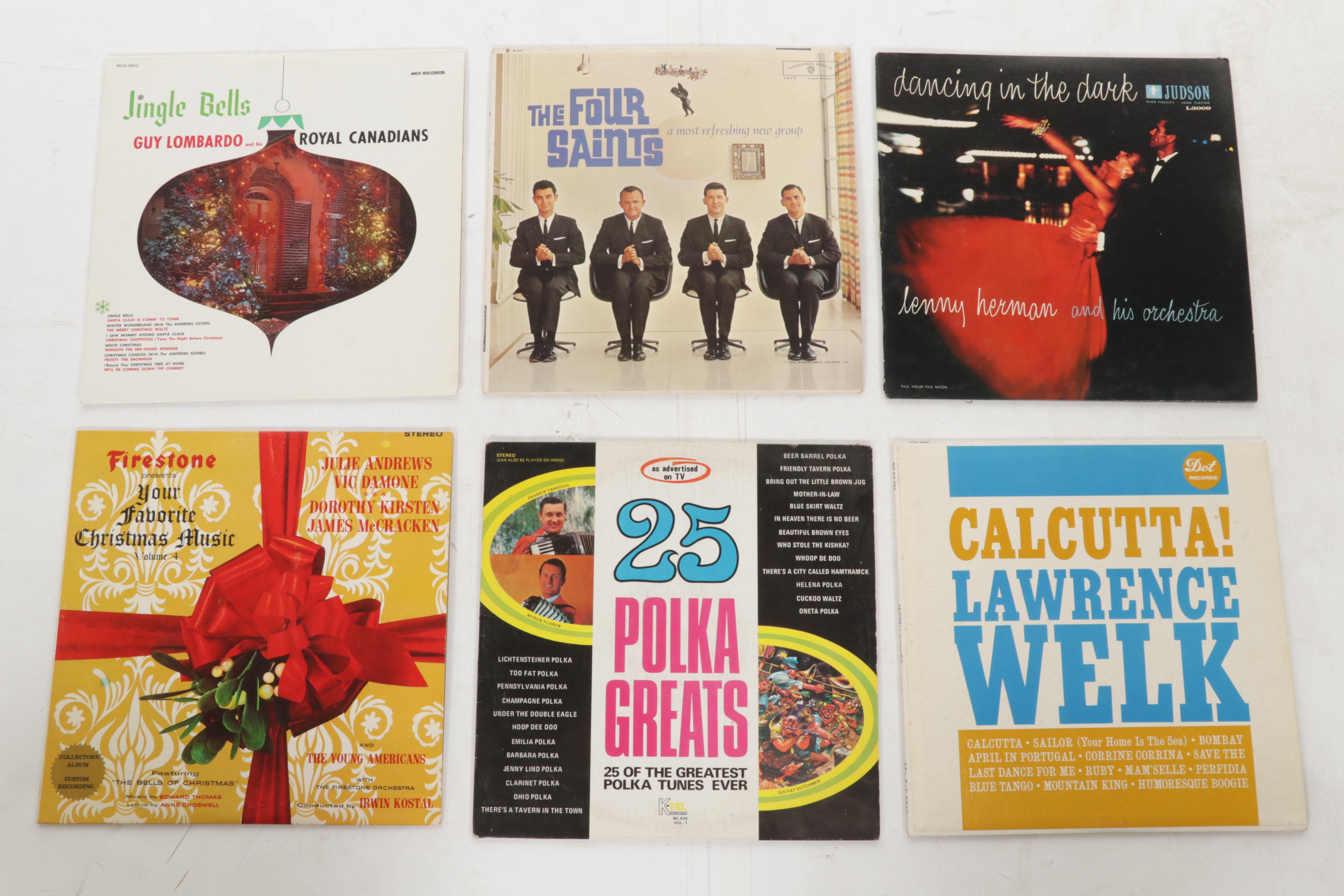 Folk, Instrumental, 50s & 60s Pop, Honky Tonk, Big Band, and More Vinyl Records