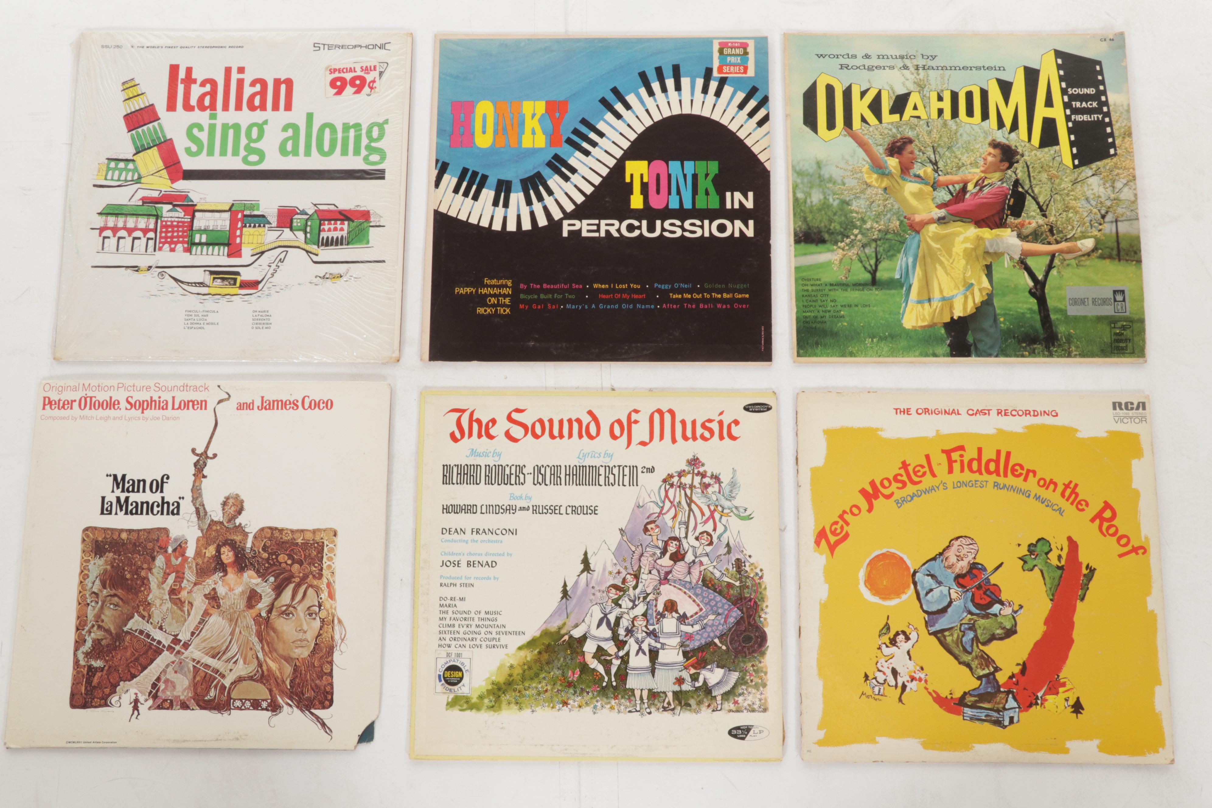 Folk, Instrumental, 50s & 60s Pop, Honky Tonk, Big Band, and More Vinyl Records