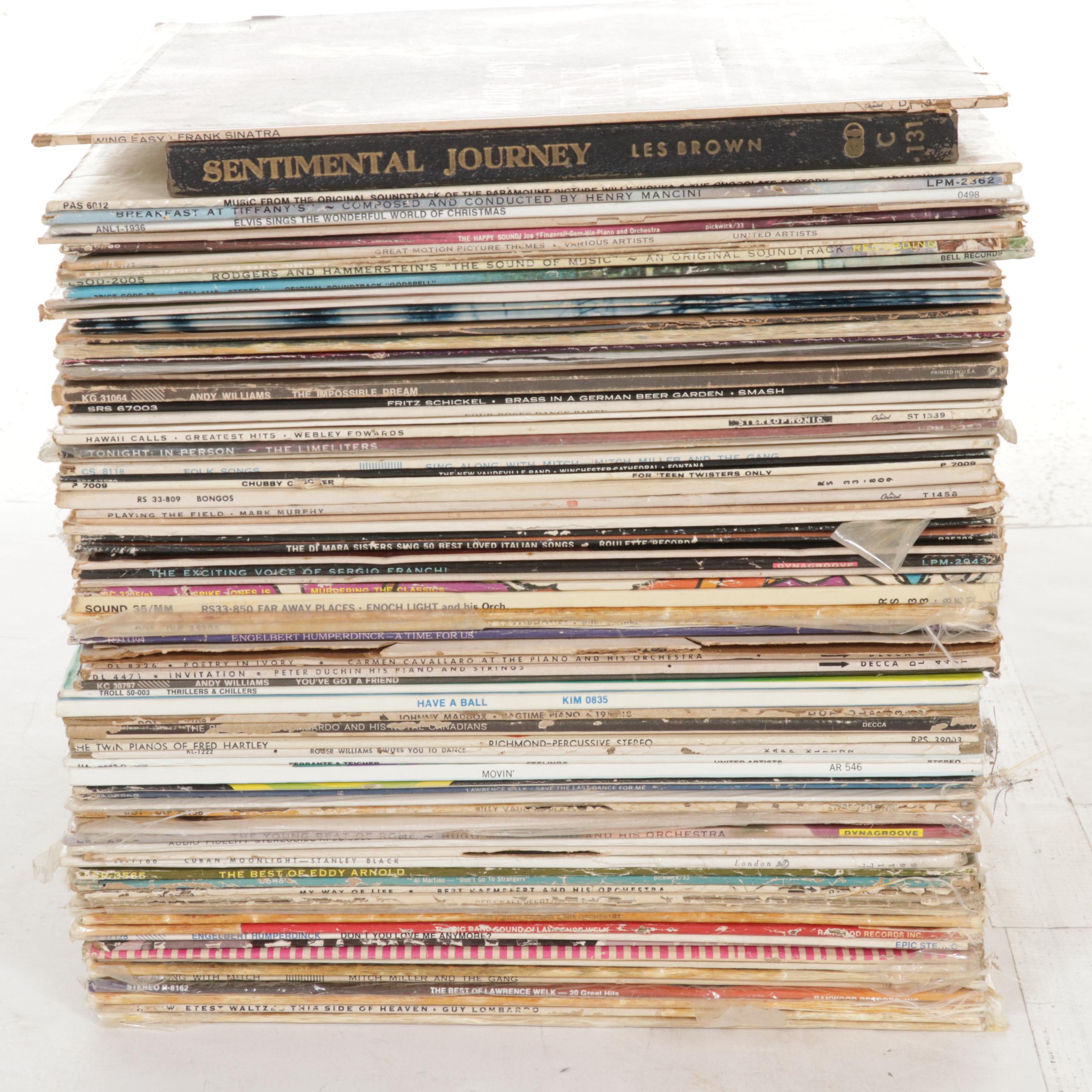 Folk, Instrumental, 50s & 60s Pop, Honky Tonk, Big Band, and More Vinyl Records