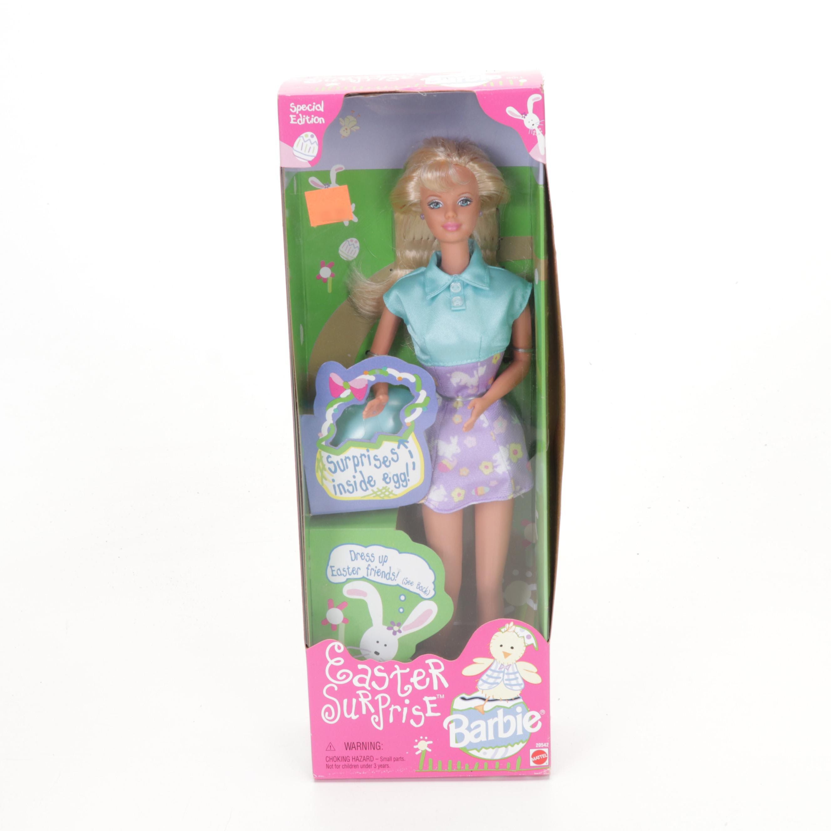 Mattel Barbie Dolls, Clothing, Cases, & Accessories with 1980's Trans-Am