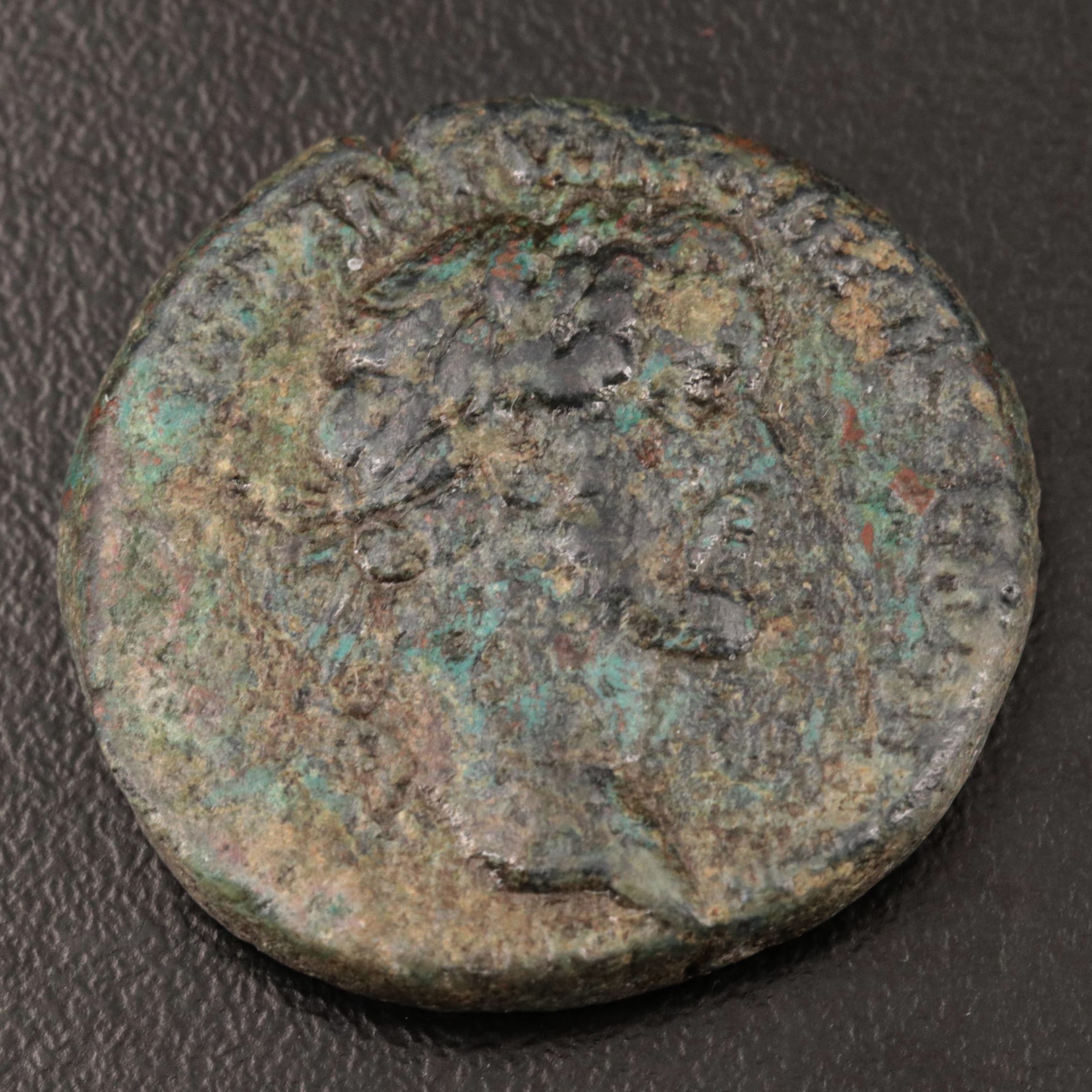 Ancient Syria, Antioch Æ25 Coin of Antoninus Pius, ca. 138 AD